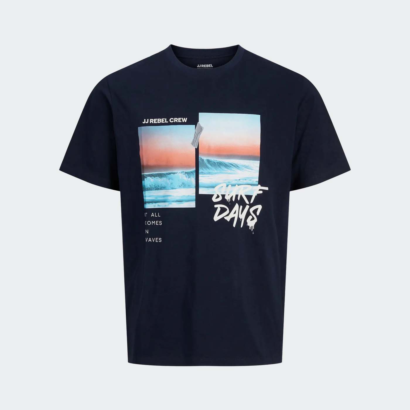 T-shirt JREBLARRY Jack&Jones Rebel Sky Captain 0