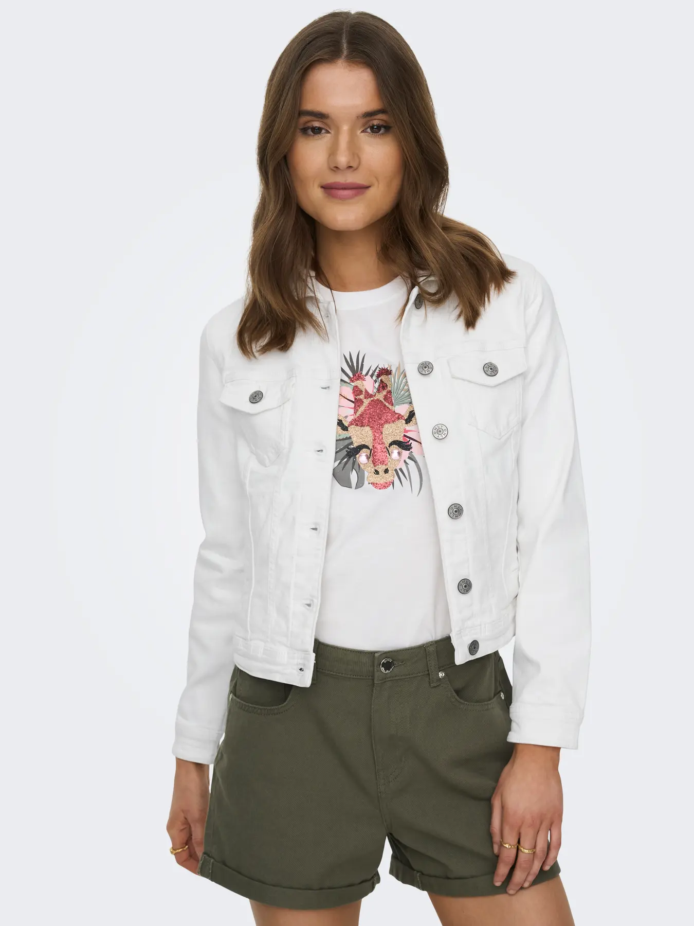 Casaco ONLTIA Only White 1