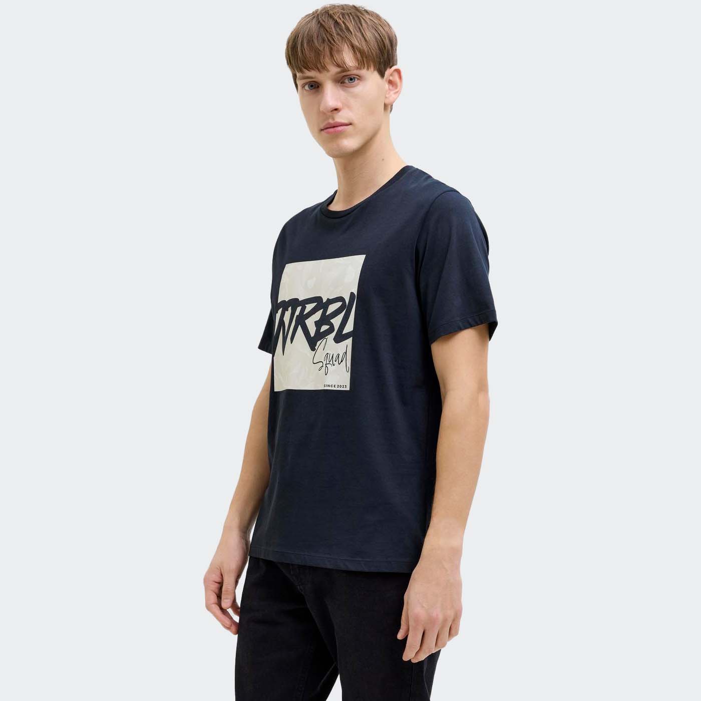T-shirt JREBBERN Jack&Jones Rebel Sky Captain 0