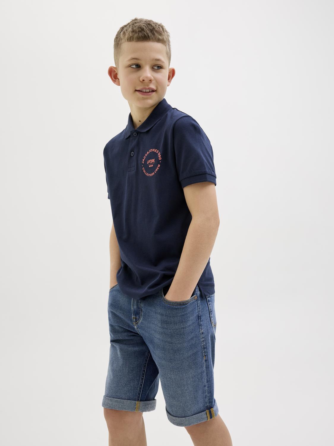 Calção JJIRICK Jack&Jones Júnior Blue 1