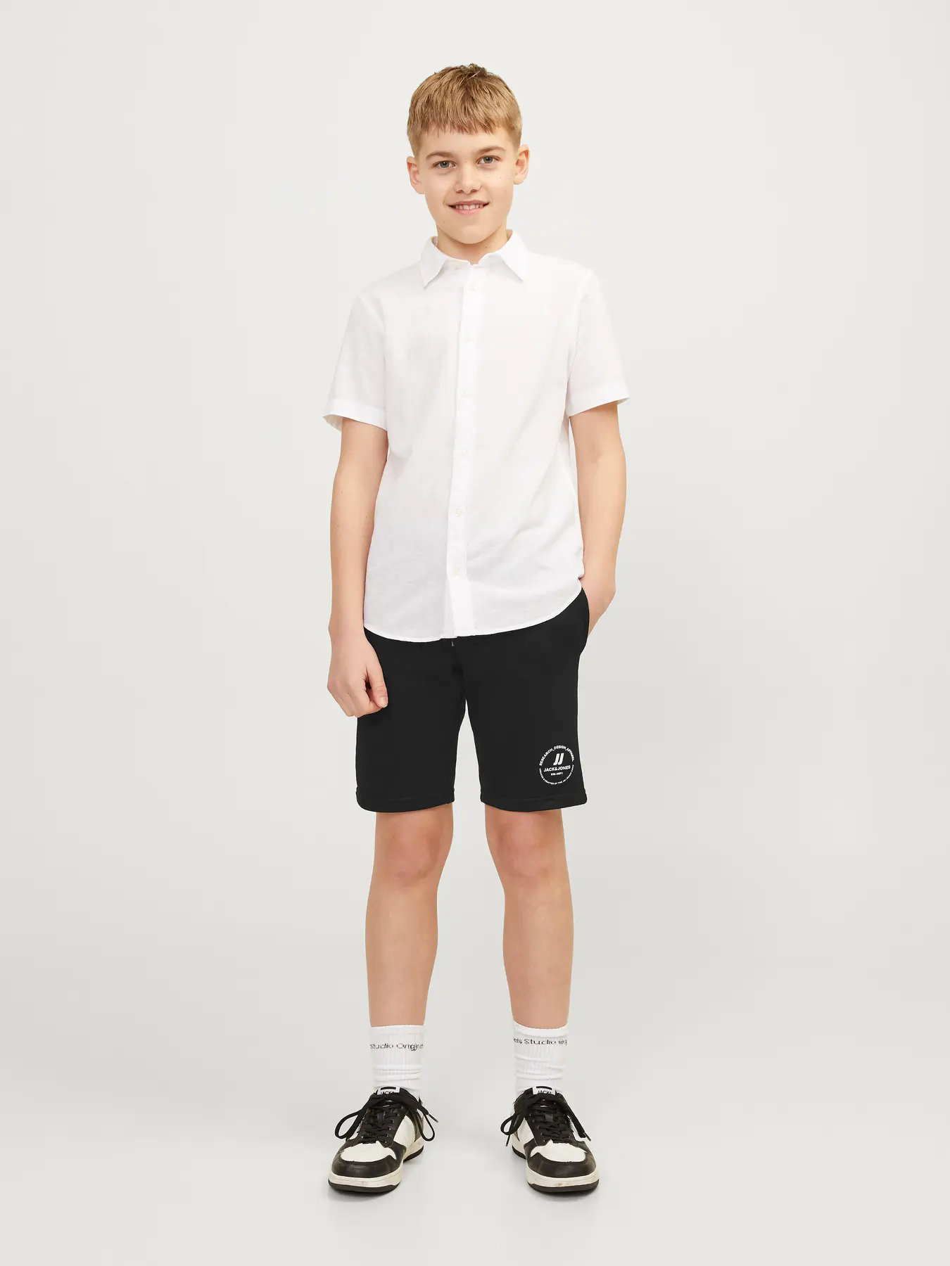 Calções JPSTSWiFT Jack&Jones Júnior Black 4