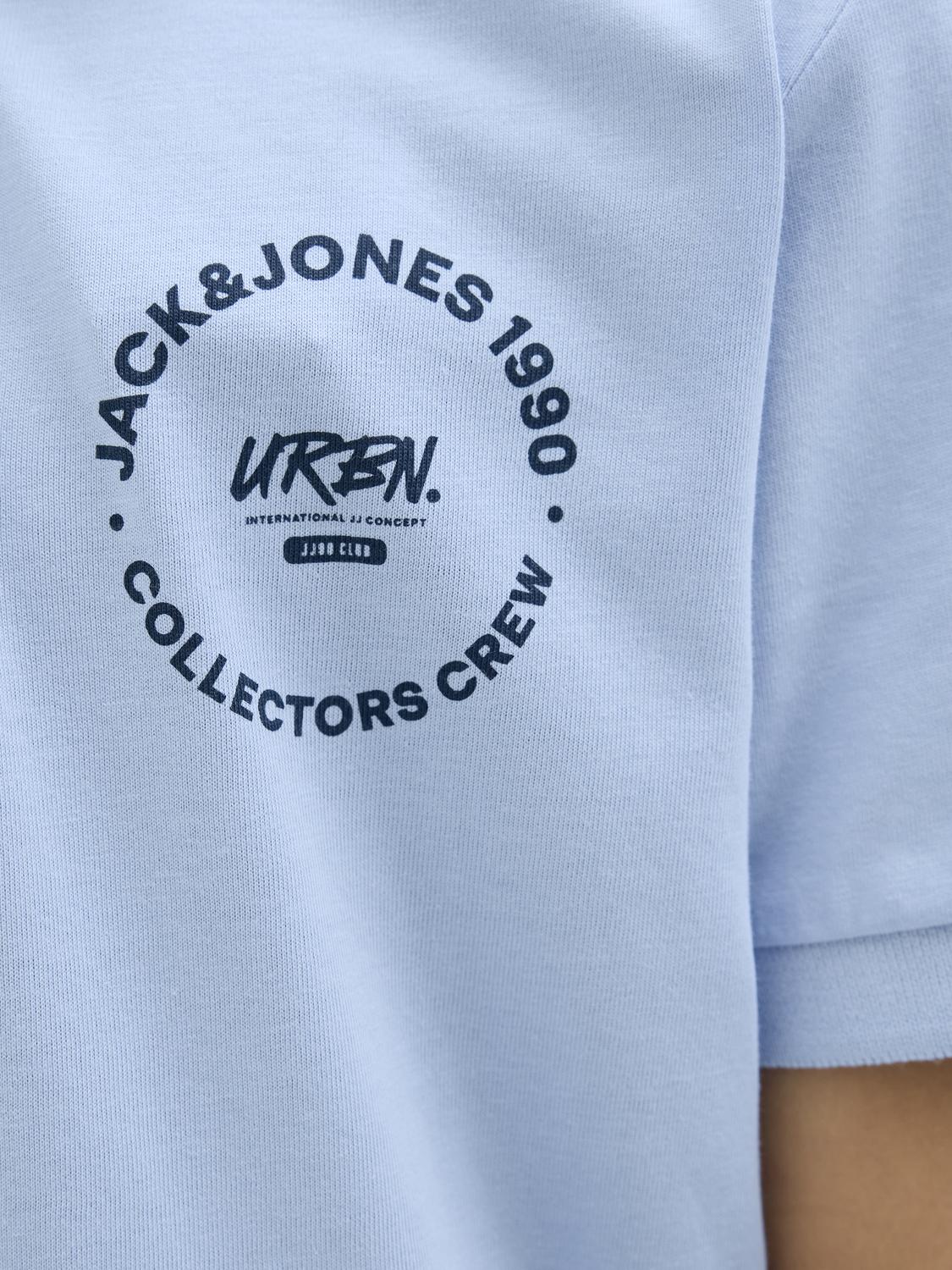 Pólo JJSIMON Jack&Jones Júnior Chambray Blue 4