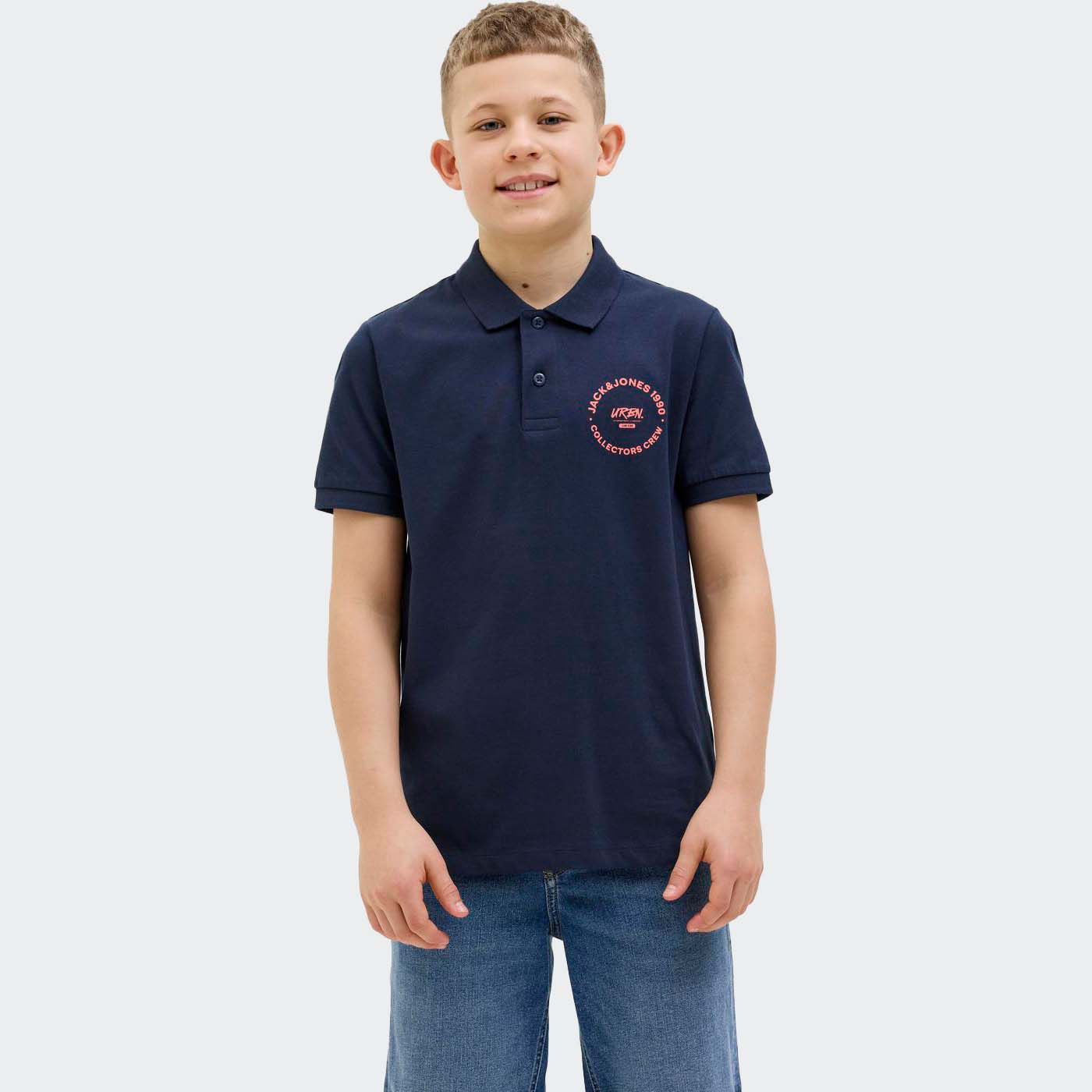 Pólo JJSIMON Jack&Jones Júnior Sky Captain 0