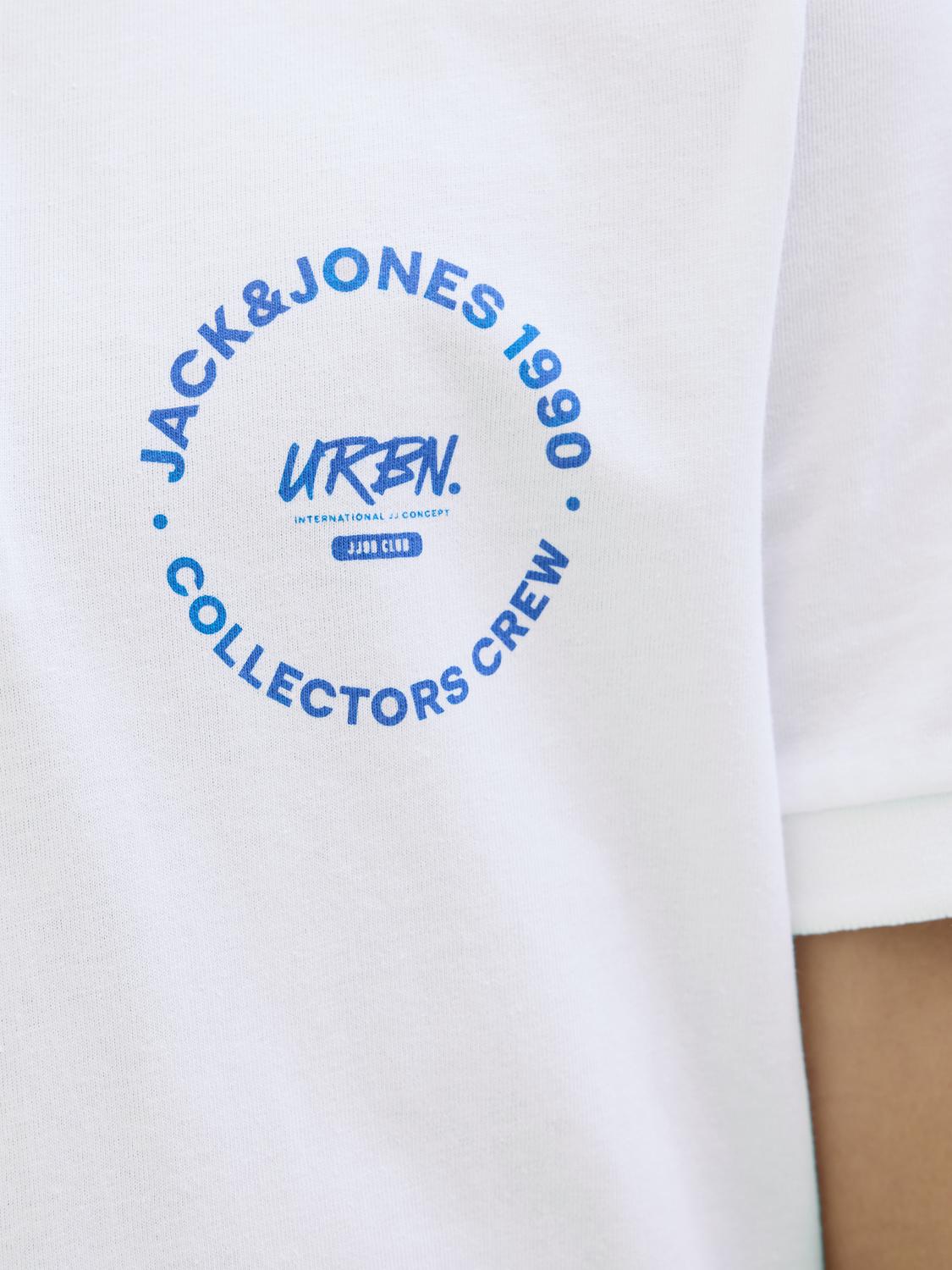 Pólo JJSIMON Jack&Jones Júnior White 2