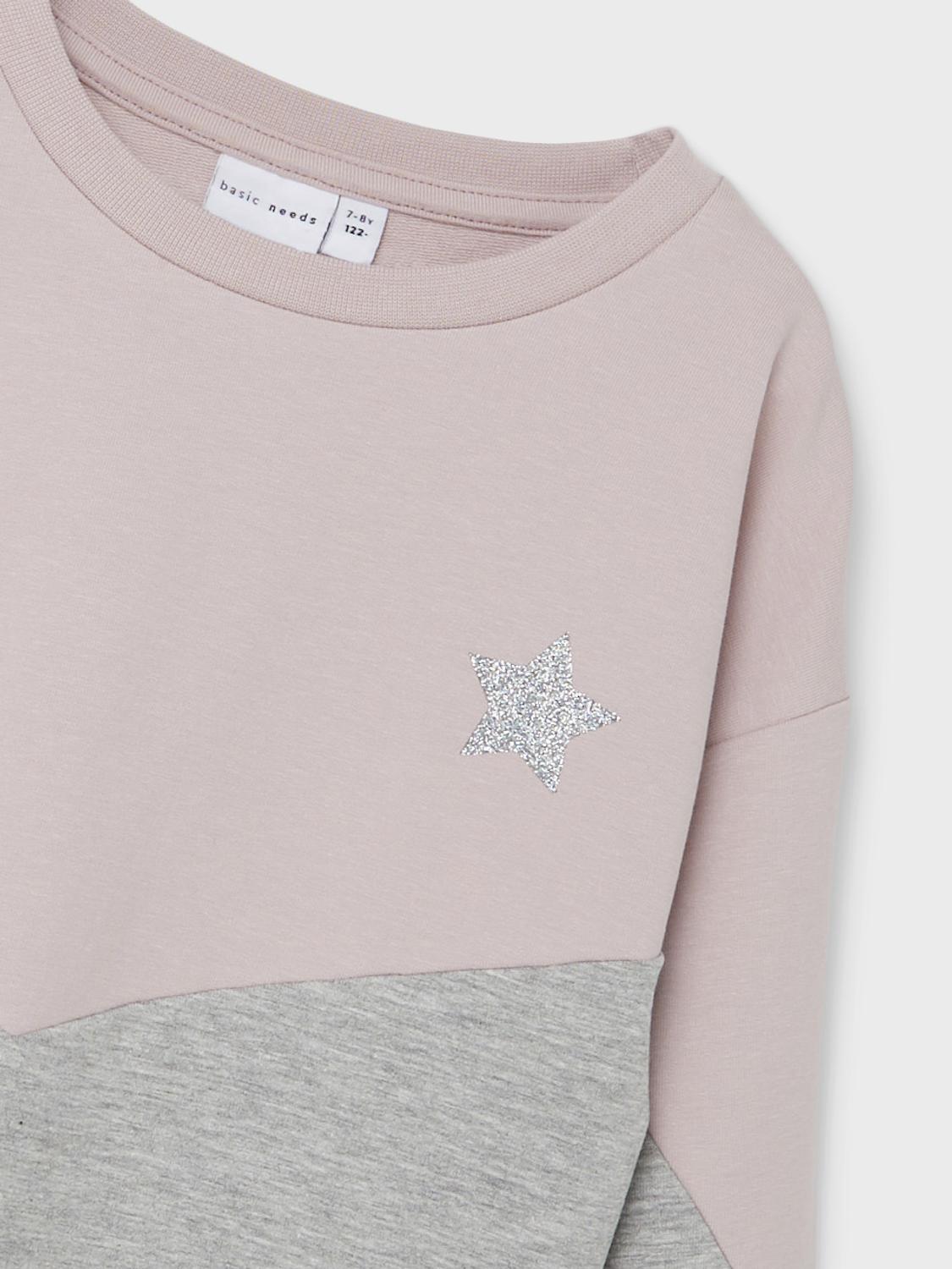 Sweatshirt NKFVIBBA Name It Grey Melange 2