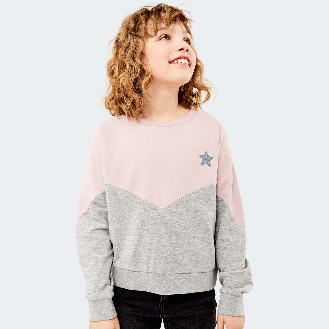 Sweatshirt NKFVIBBA Name It Grey Melange 0