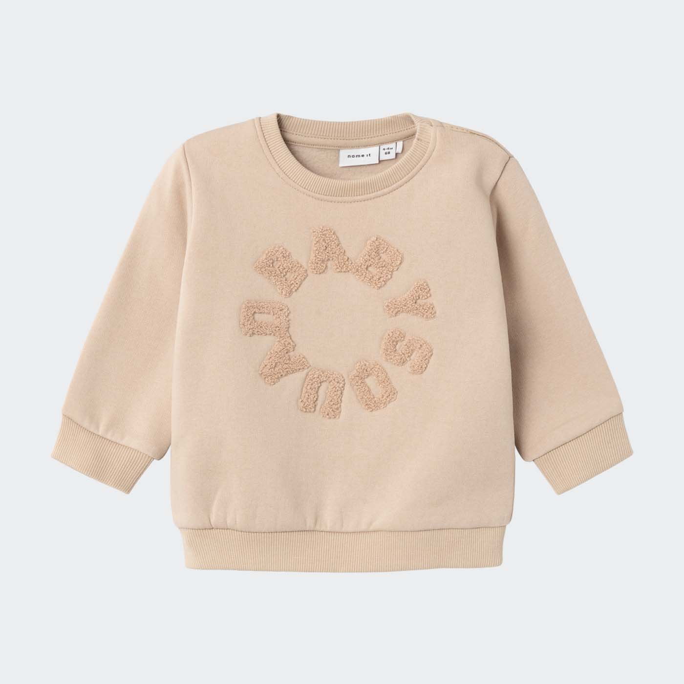 Sweatshirt NBFODESSA Name It Oxford Tan 0