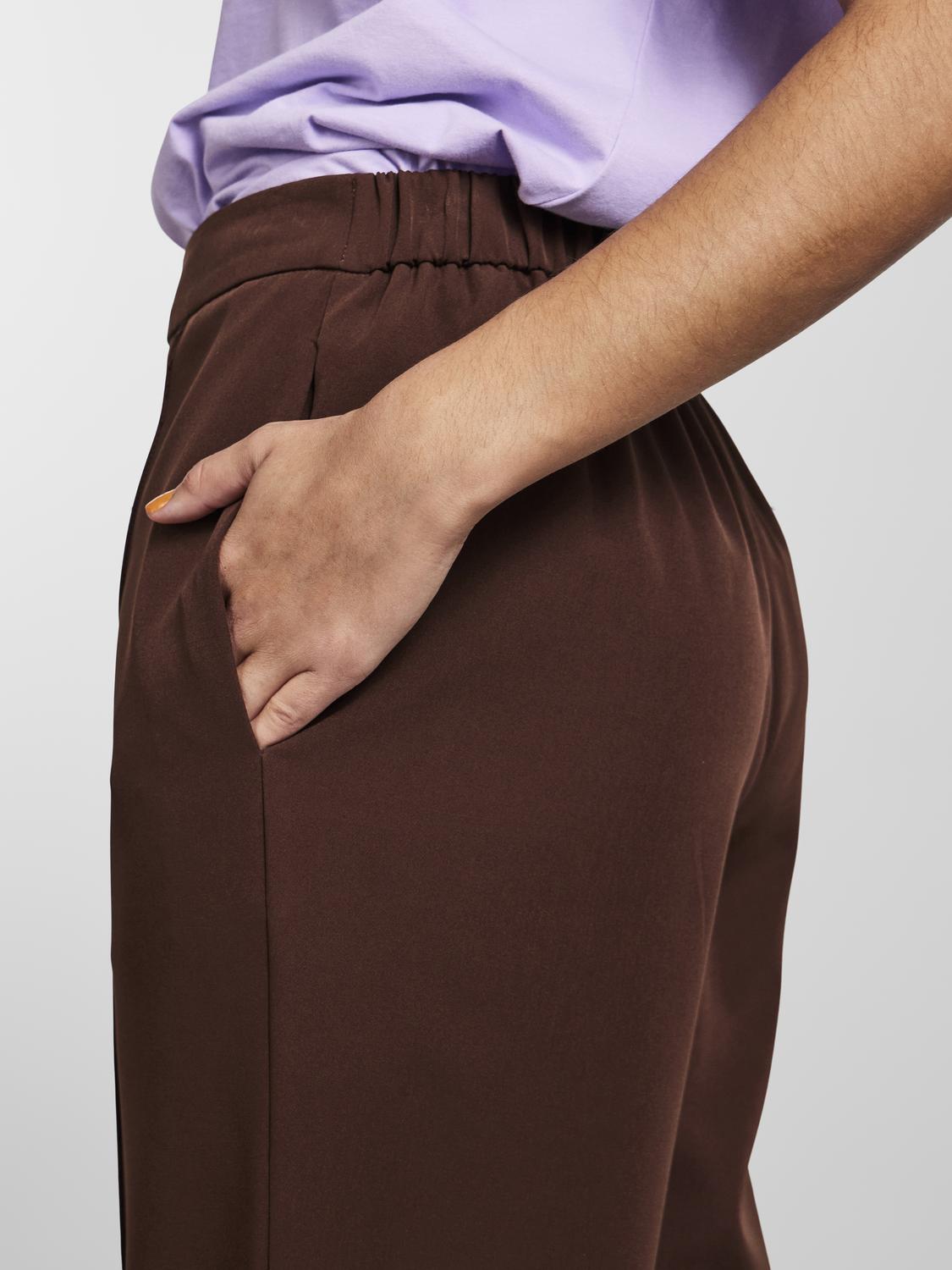 Calça PCBOZZY Pieces Chicory Coffee 2