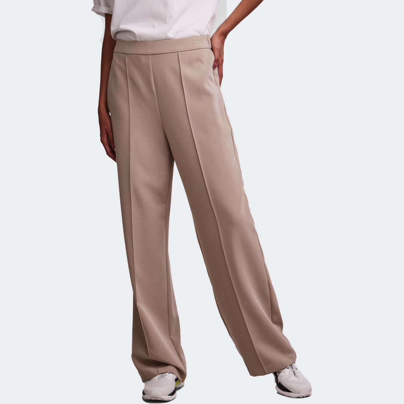 Calça PCBOZZY Pieces Silver Mink 0