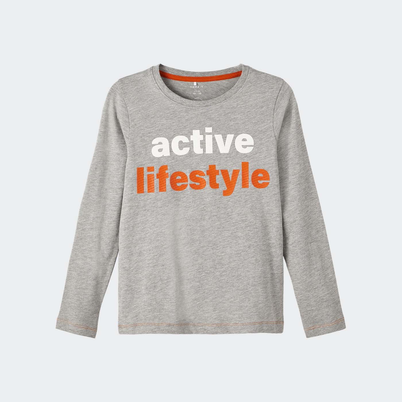 T-shirt NKMLULLE Name It Grey Melange 0