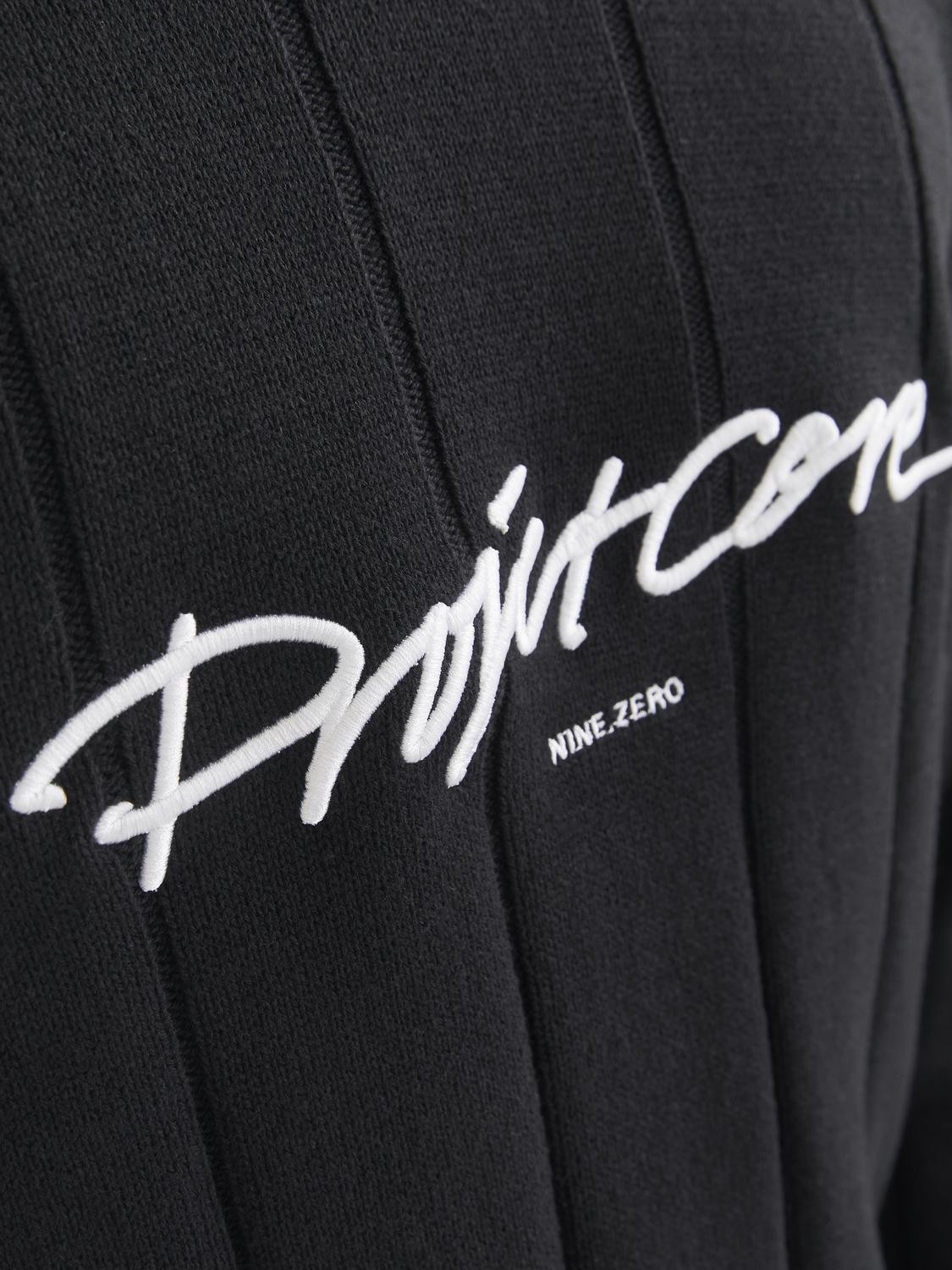 Pólo JCOWINTER Jack&Jones Black 3