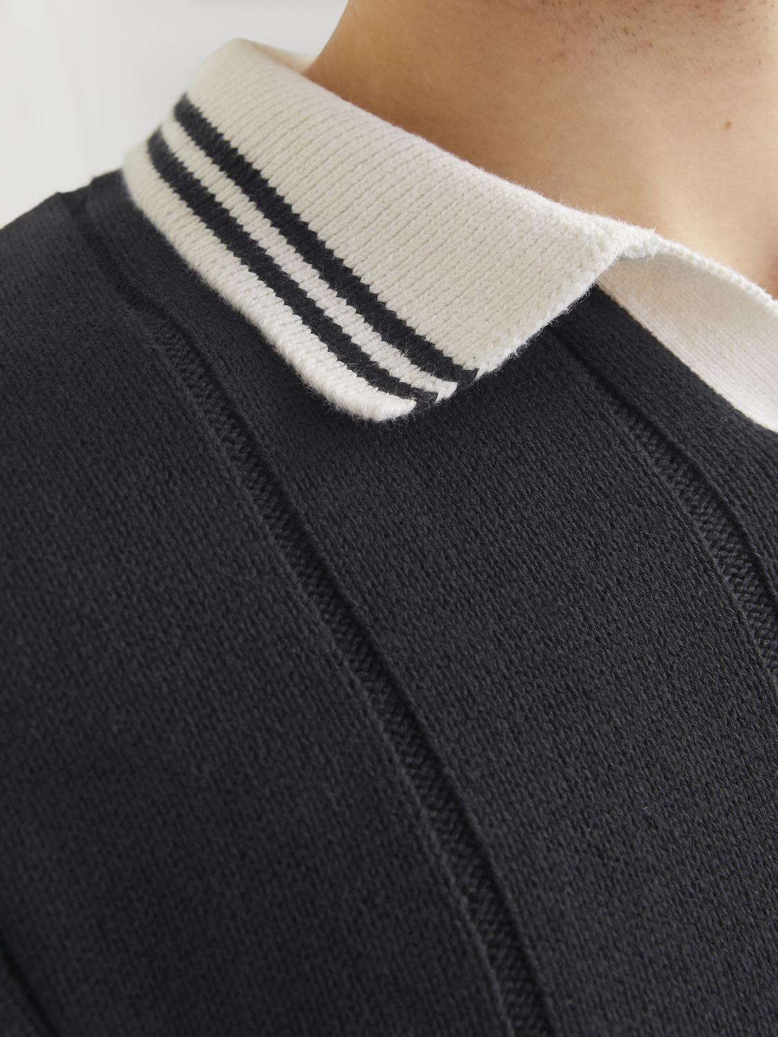 Pólo JCOWINTER Jack&Jones Black 2