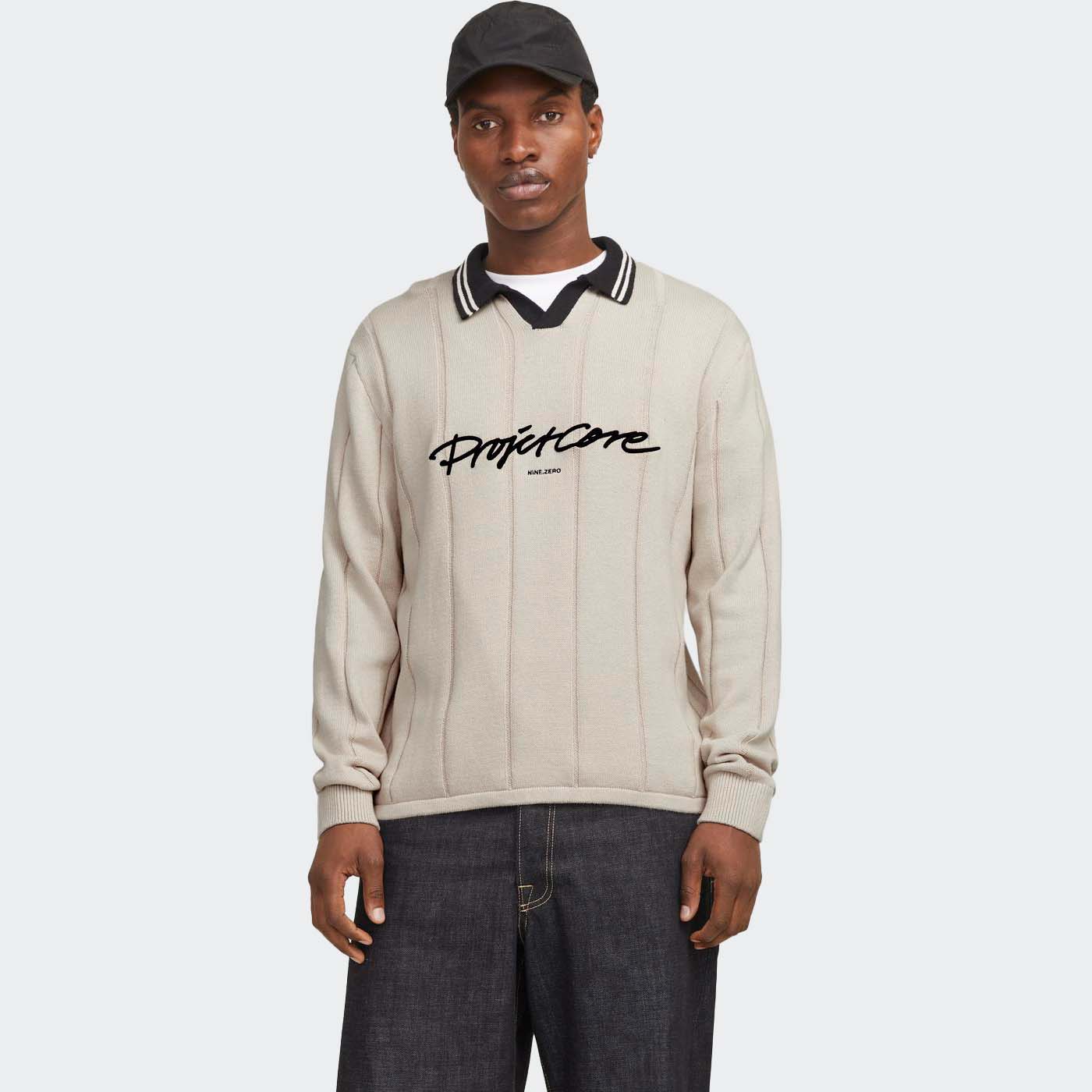 Pólo JCOWINTER Jack&Jones Moonbeam 0