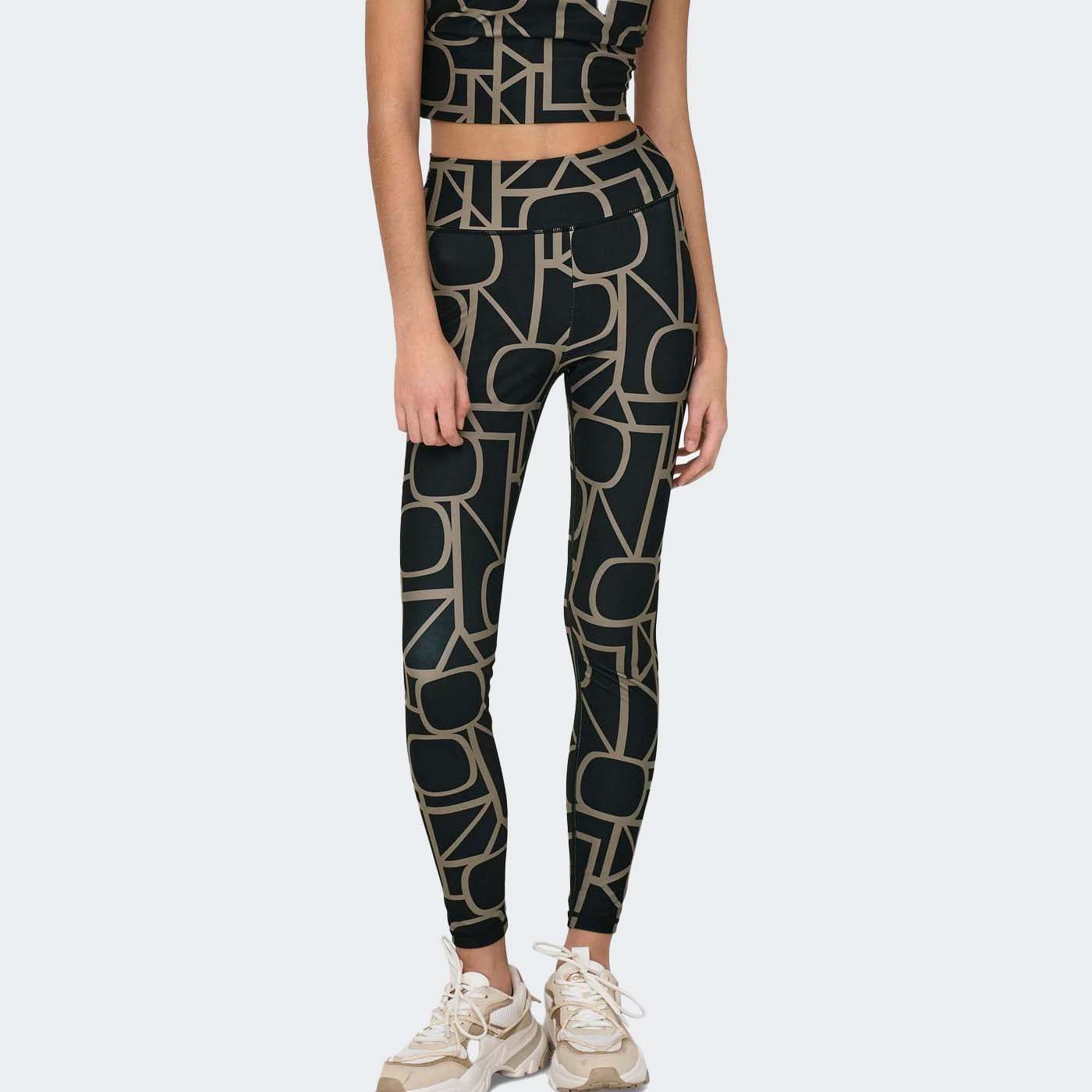 Legging ONPFONT Only Play Black Walnut 0