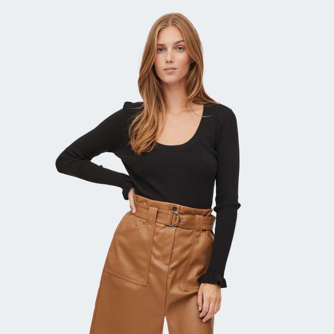 Camisola VILUCIANA Vila Black 0