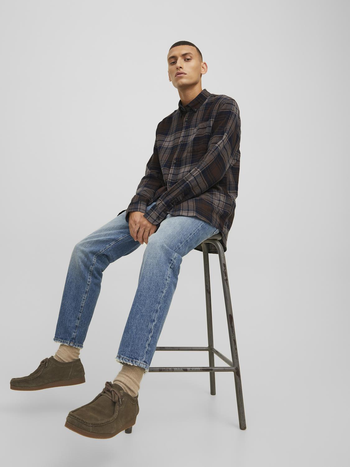 Camisa JJEWILLY Jack&Jones Black Coffee 3