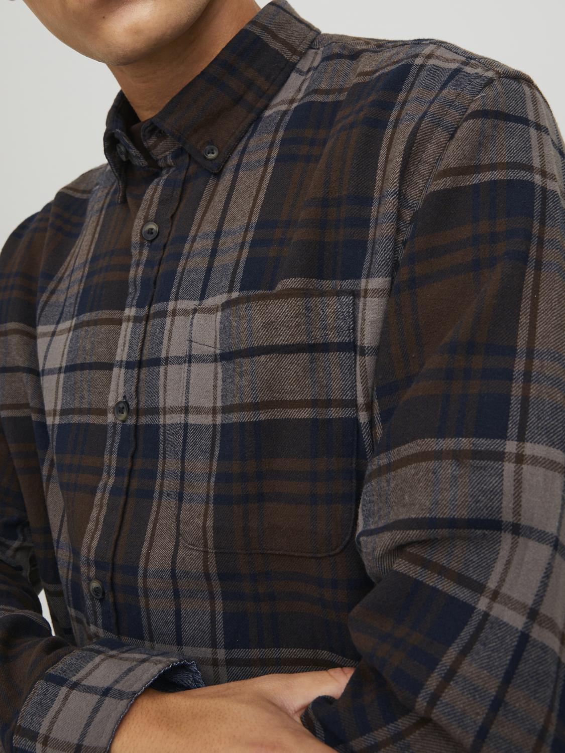 Camisa JJEWILLY Jack&Jones Black Coffee 1