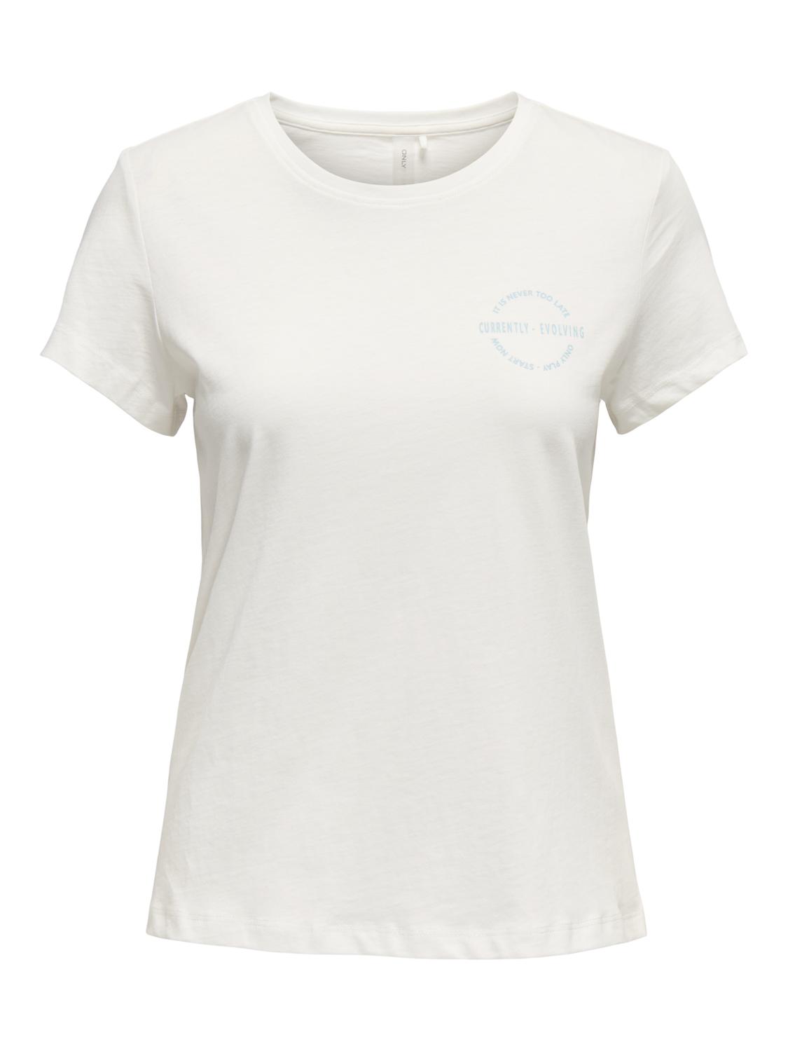 T-shirt ONPPICA Only Play Cloud Dancer 4