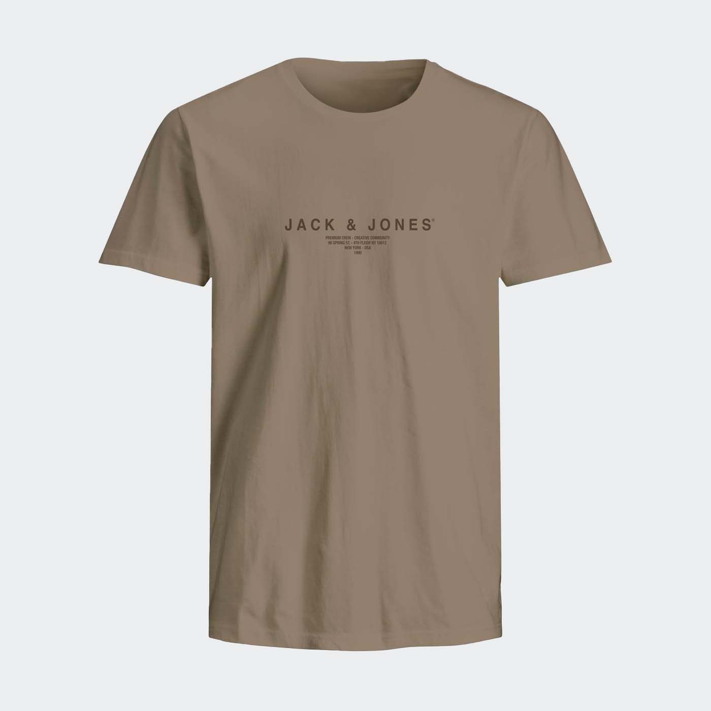 T-shirt JPRBLAHARRIS Jack&Jones Greige 0