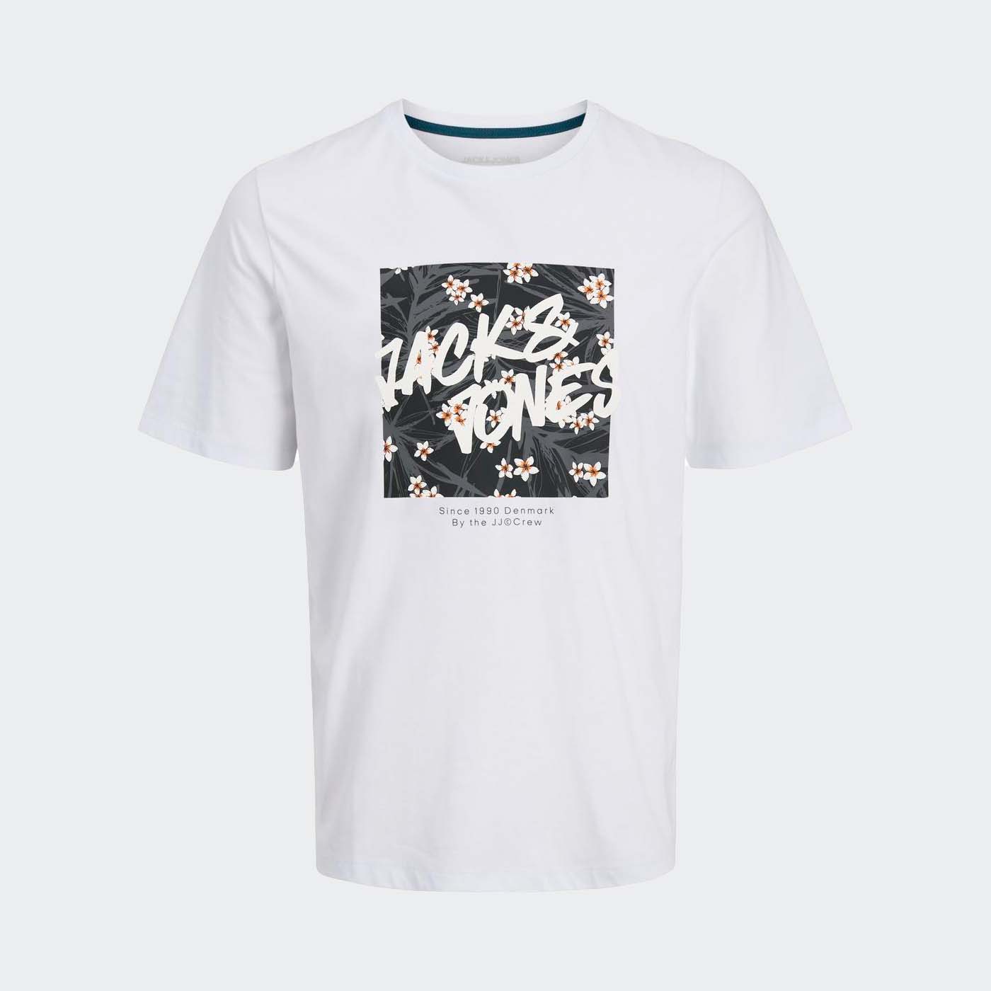 T-shirt JJHAWAI Jack&Jones Júnior White 0