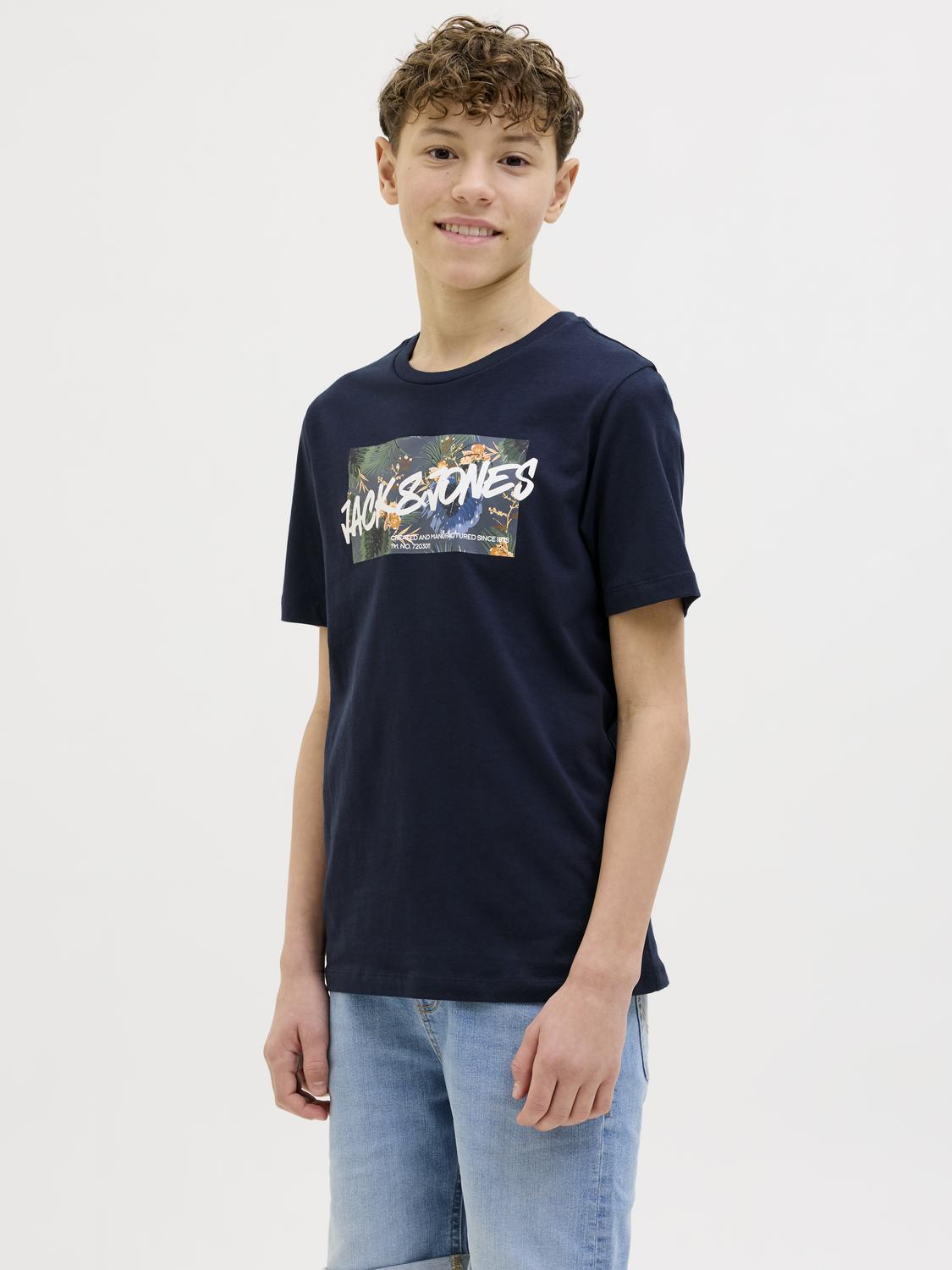 T-shirt JJHAWAI Jack&Jones Júnior Sky Captain 2