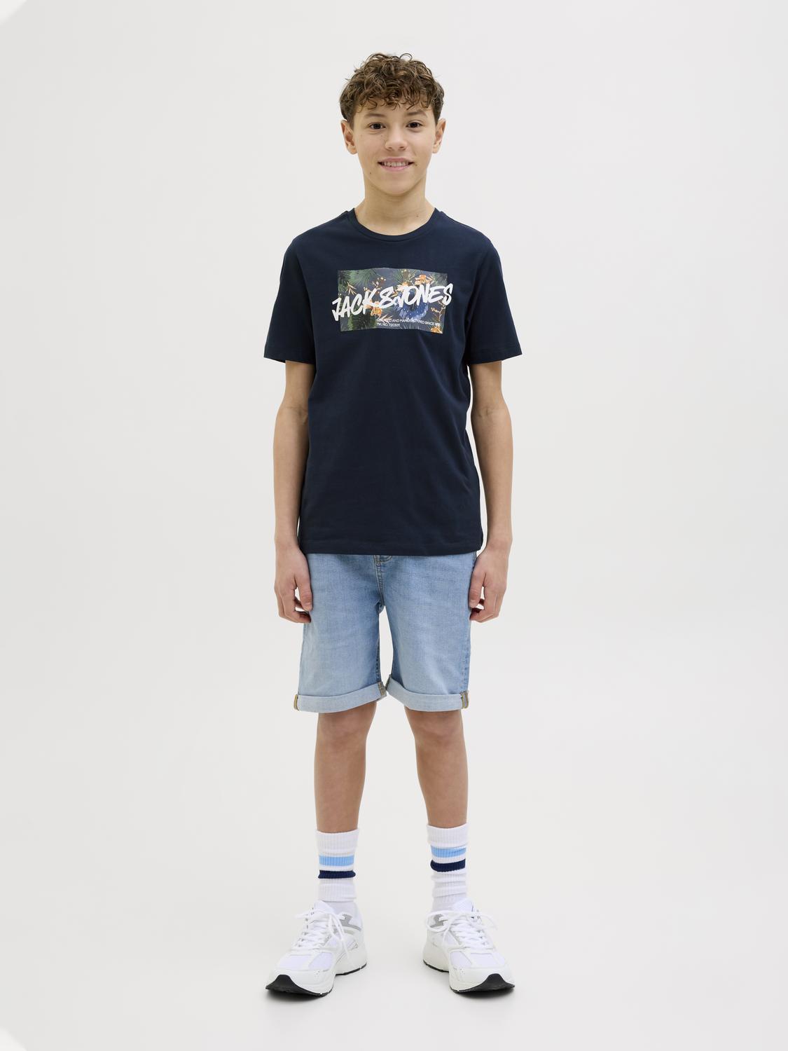 T-shirt JJHAWAI Jack&Jones Júnior Sky Captain 4