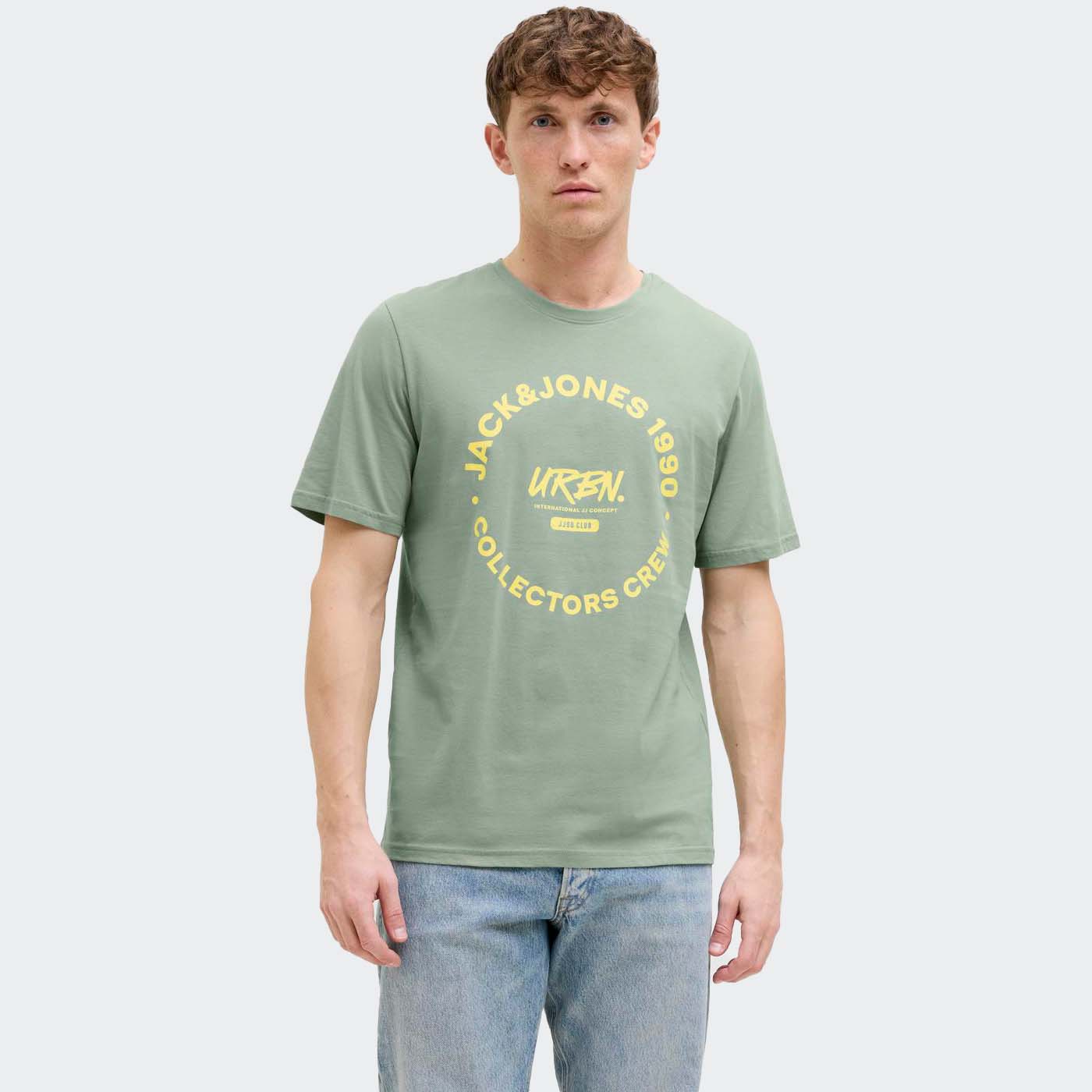 T-shirt JJSIMON Jack&Jones Iceberg Green 0