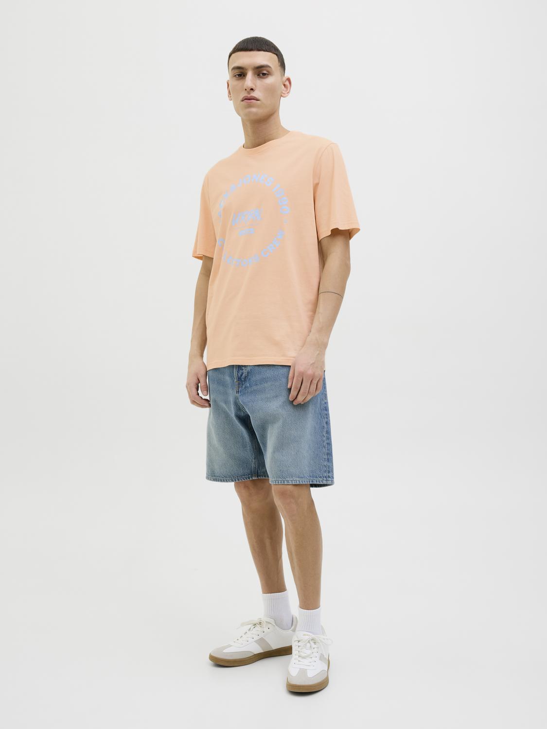 T-shirt JJSIMON Jack&Jones Peach Parfait 4