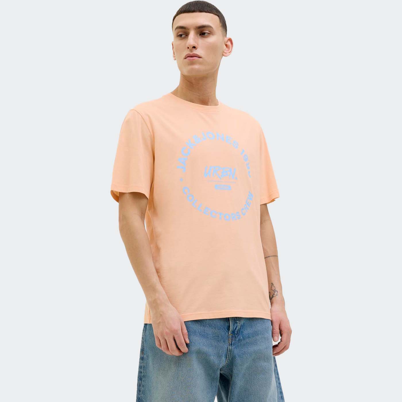 T-shirt JJSIMON Jack&Jones Peach Parfait 0