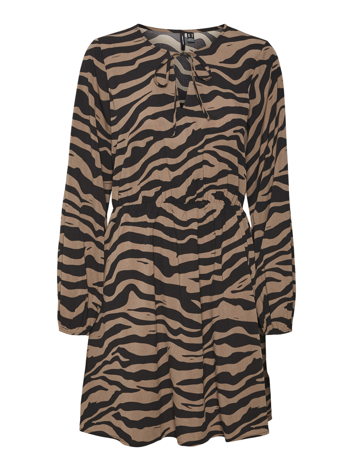 Vestido VMSHILAH Veromoda Brown Lentil 4