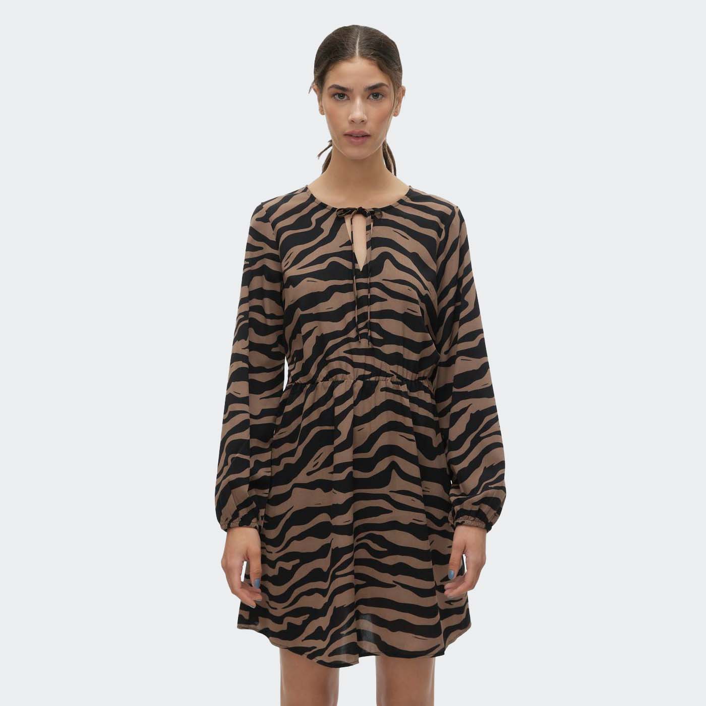 Vestido VMSHILAH Veromoda Brown Lentil 0