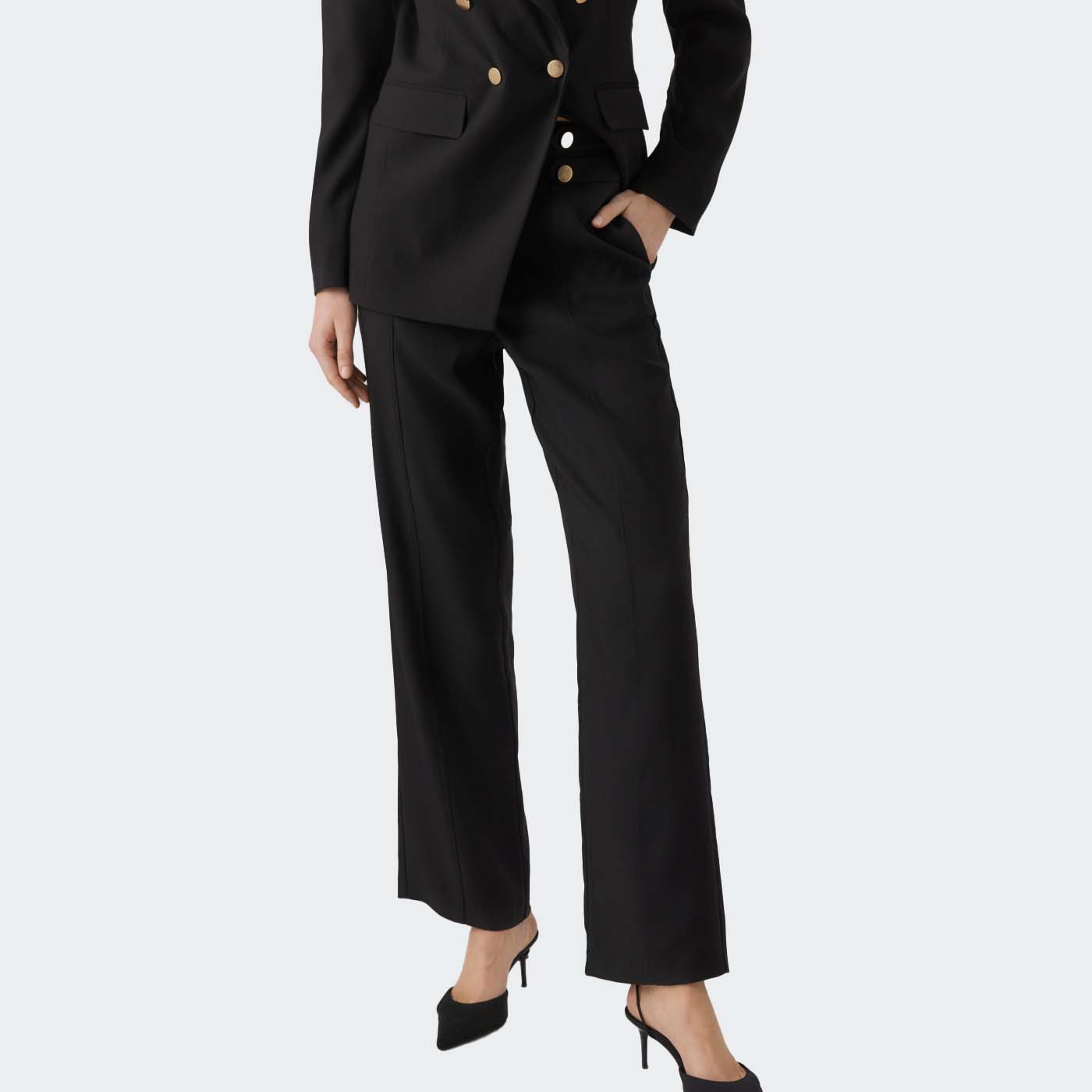 Calça VMCELINA Veromoda Black 0