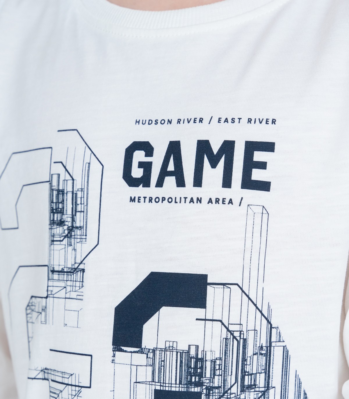 T-shirt NKMVOB Name It White Alyssum 1