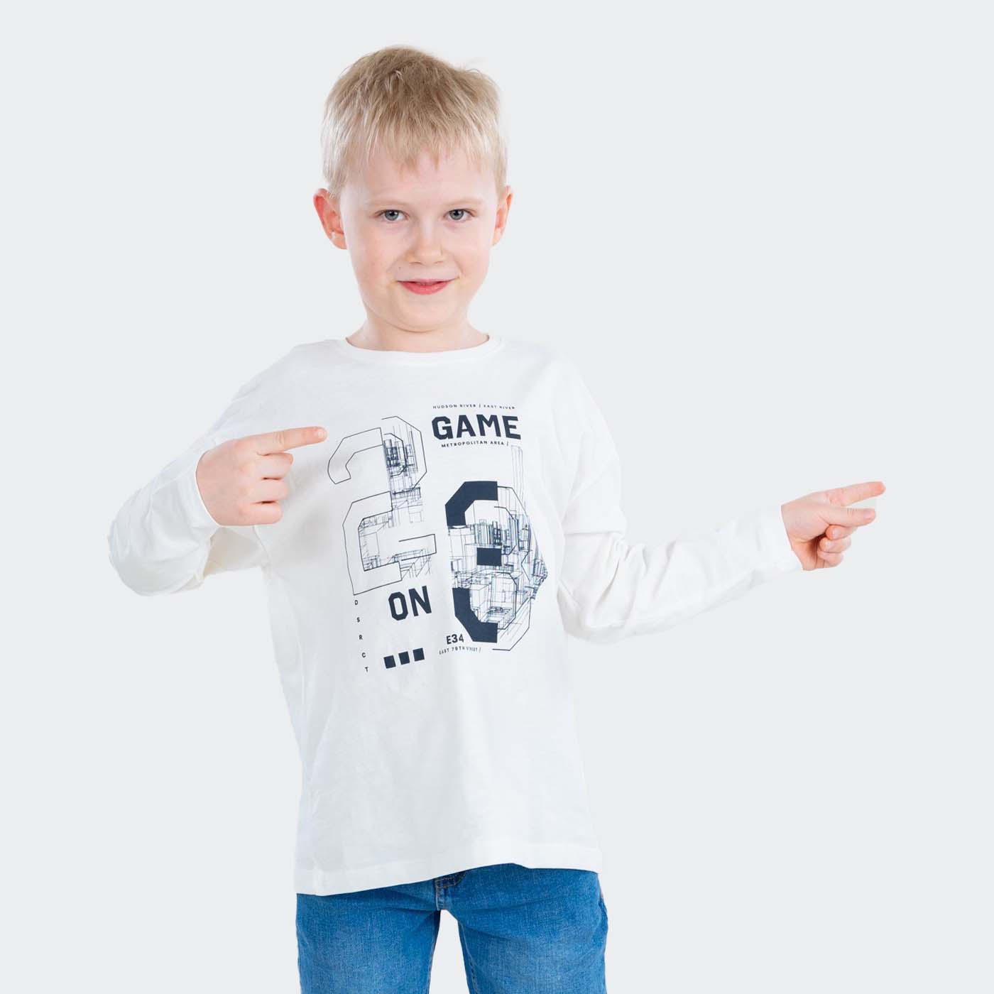 T-shirt NKMVOB Name It White Alyssum 0