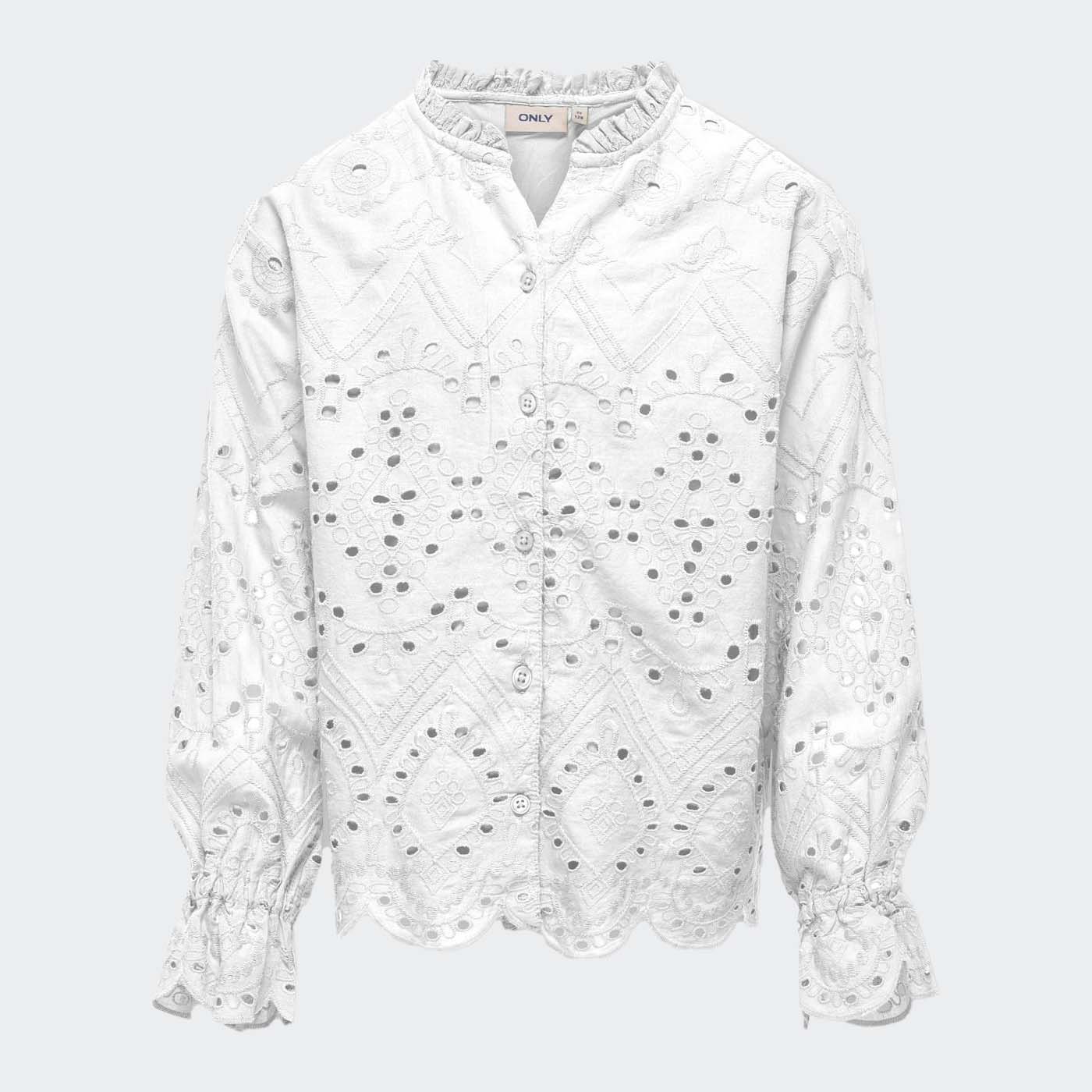 Camisa KOGCLEO OnlyKids Cloud Dancer 0