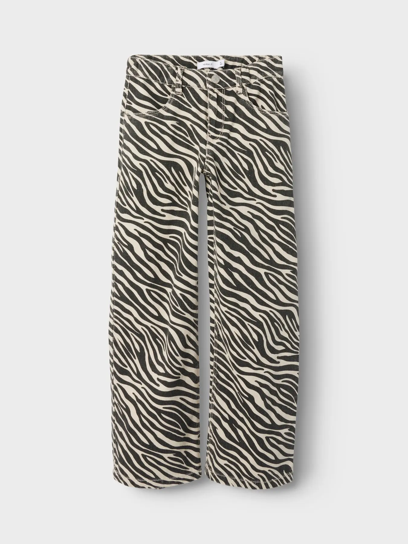 Jeans NKFROSE Name It Black Zebra 3