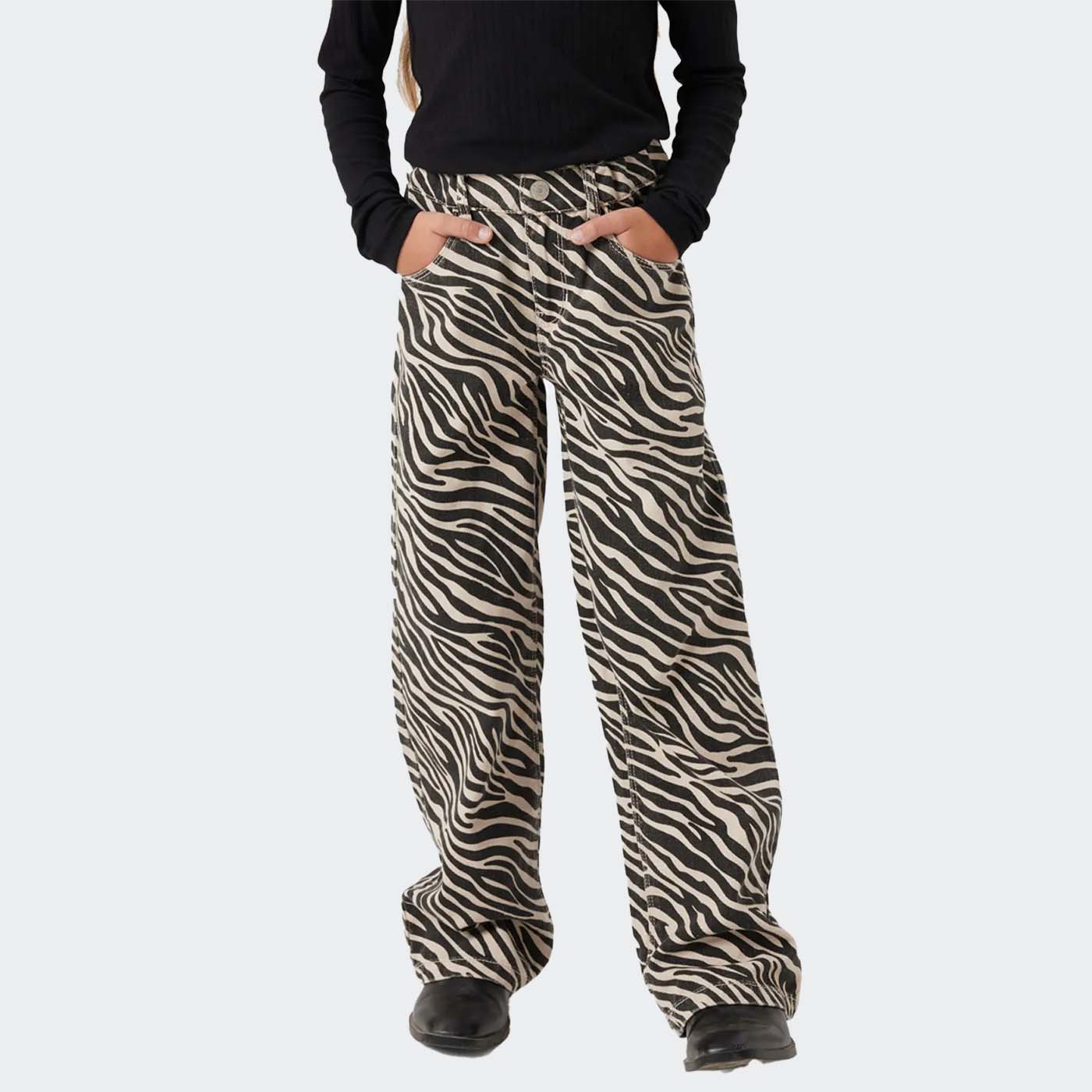 Jeans NKFROSE Name It Black Zebra 0