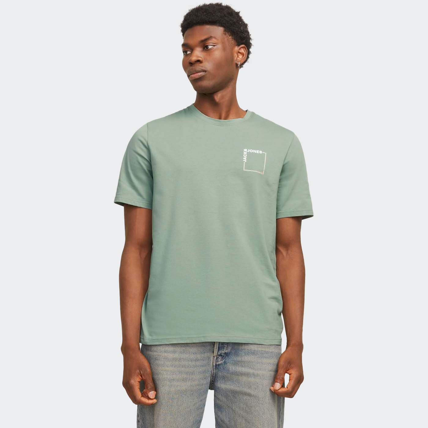 T-shirt JJVERNER Jack&Jones Iceberg Green 0