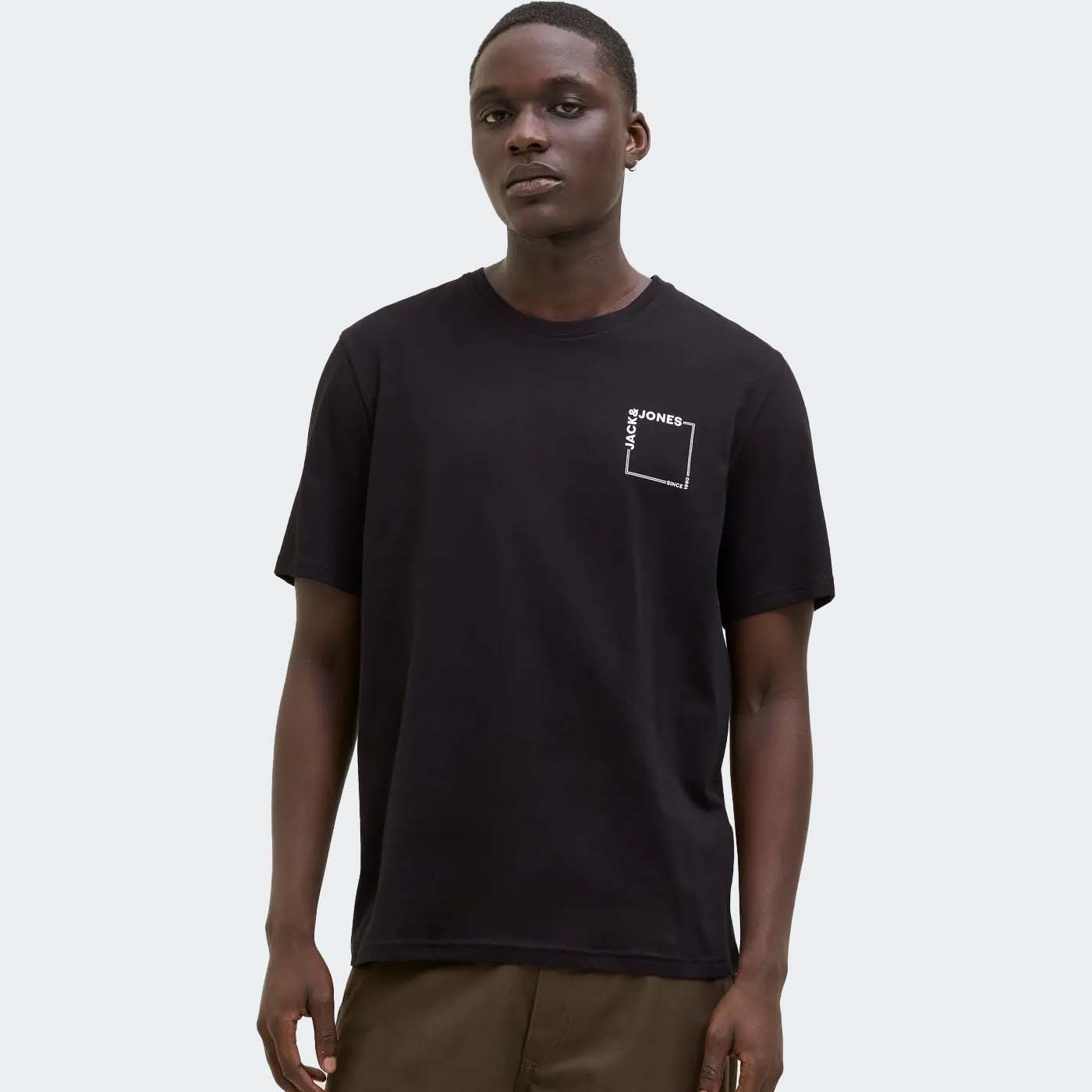 T-shirt JJVERNER Jack&Jones Black 0