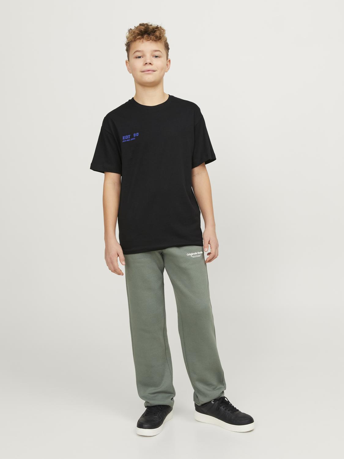 T-shirt JORCOLLECT Jack&Jones Júnior Black 4