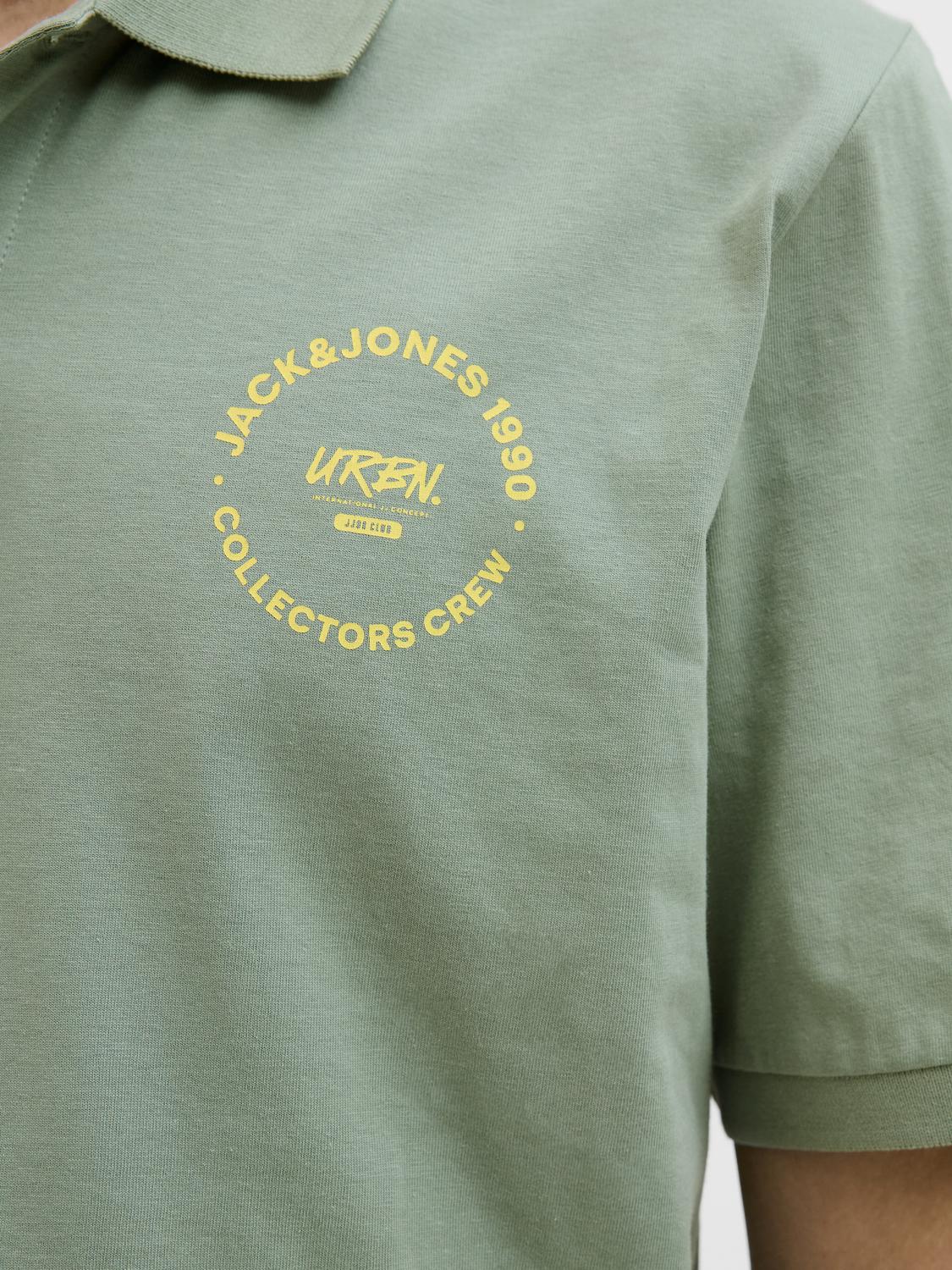 Pólo JJSIMON Jack&Jones Iceberg Green 2