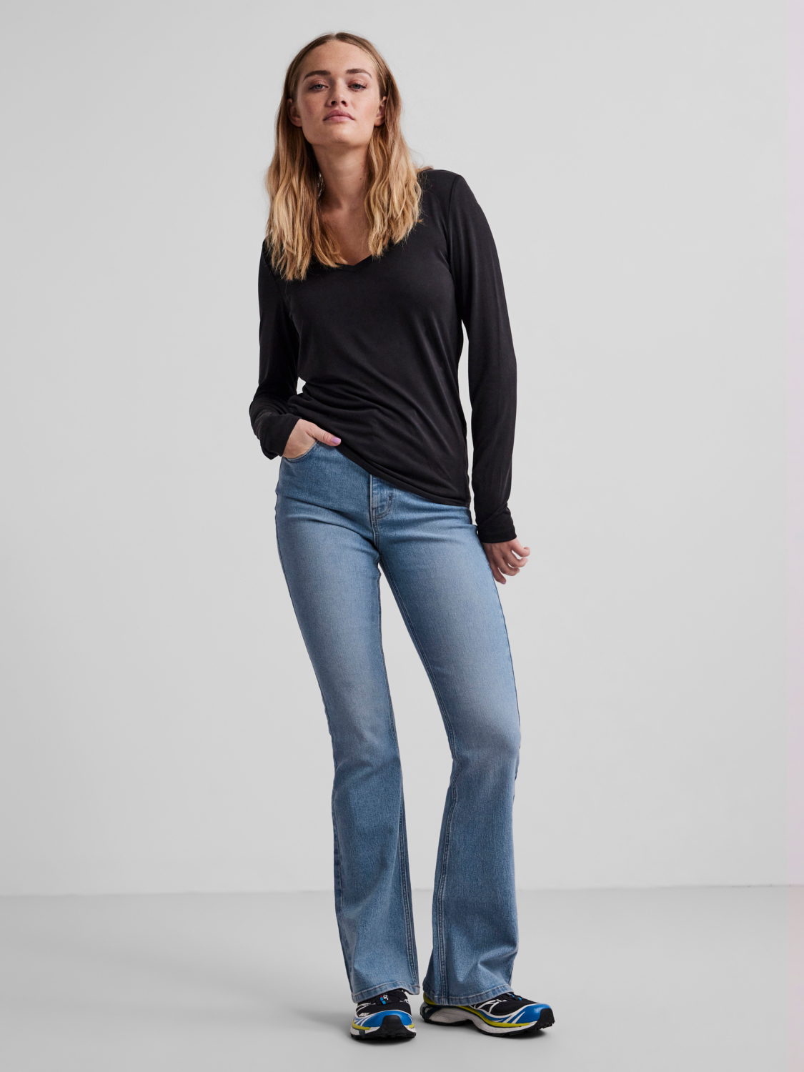 Top PCKAMALA Pieces Black 2