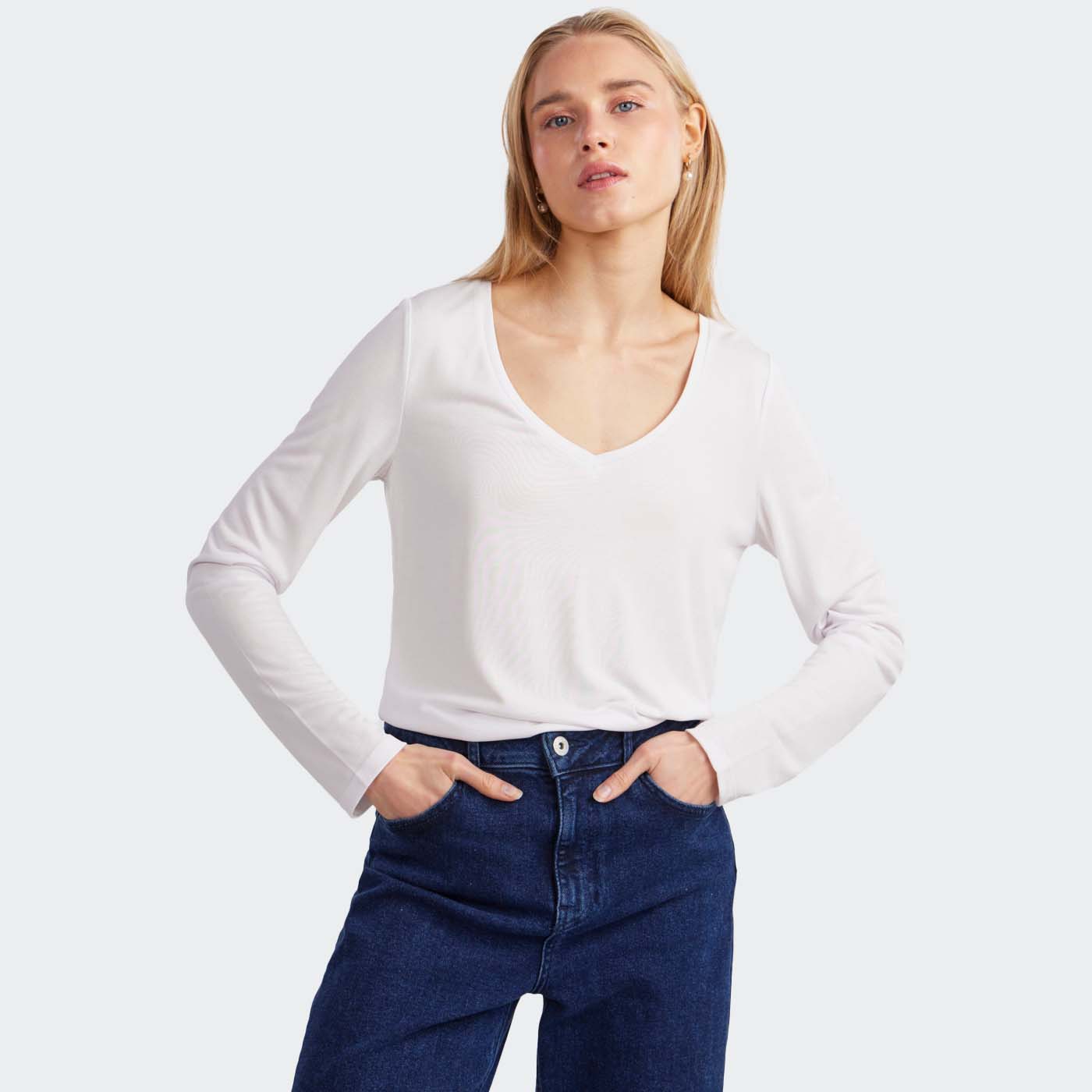 Top PCKAMALA Pieces Bright White 0