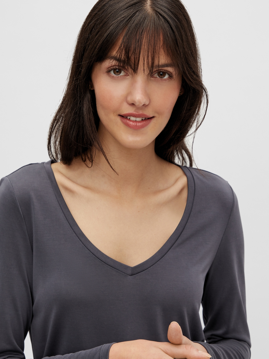 Top PCKAMALA Pieces Ombre Blue 1