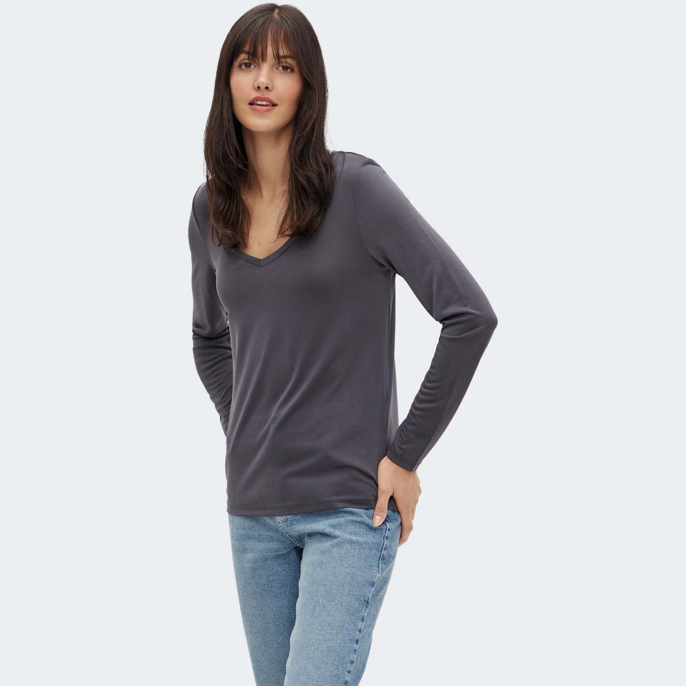 Top PCKAMALA Pieces Ombre Blue 0