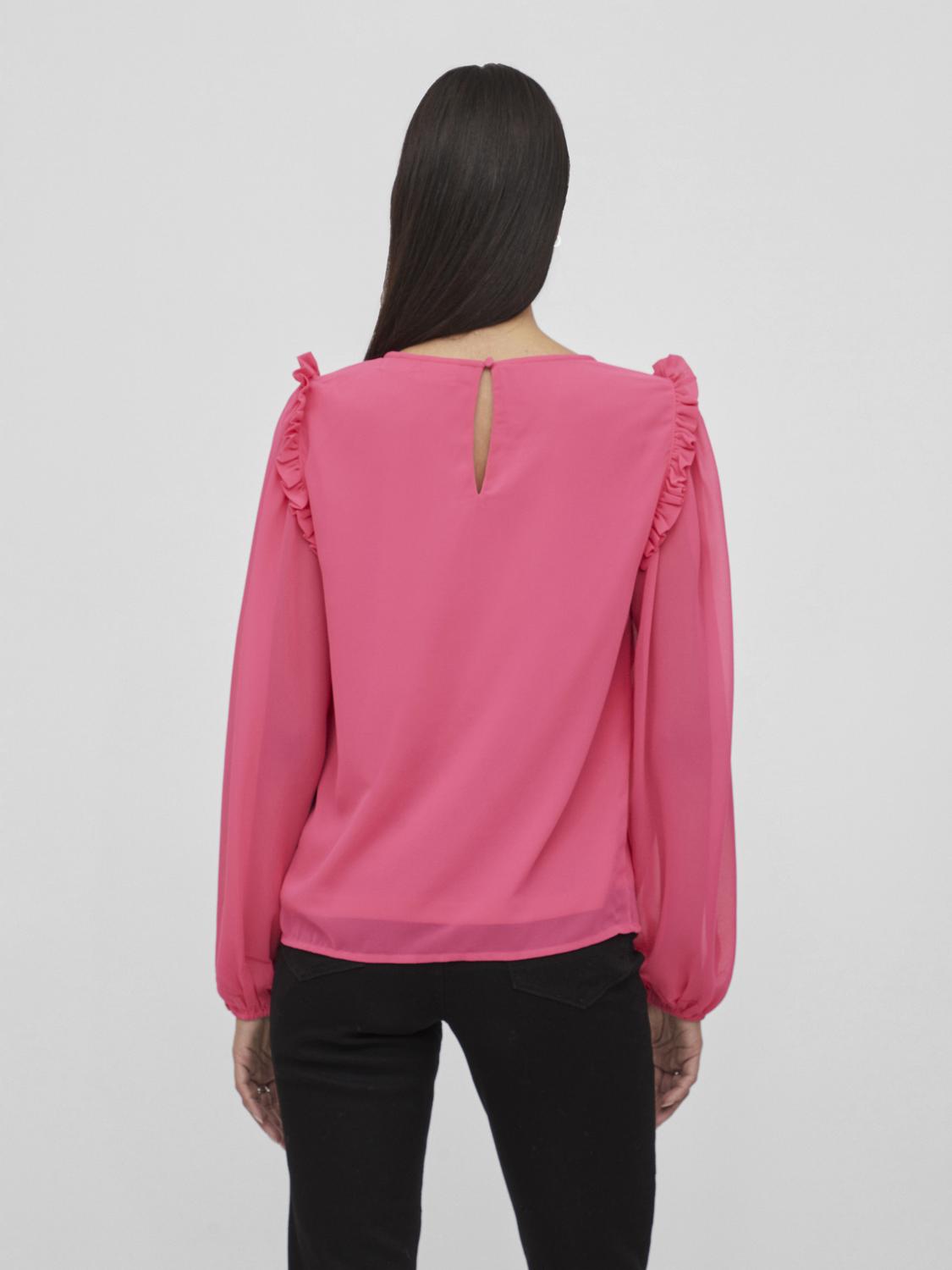 Blusa VINIMA Vila Fandango Pink 4