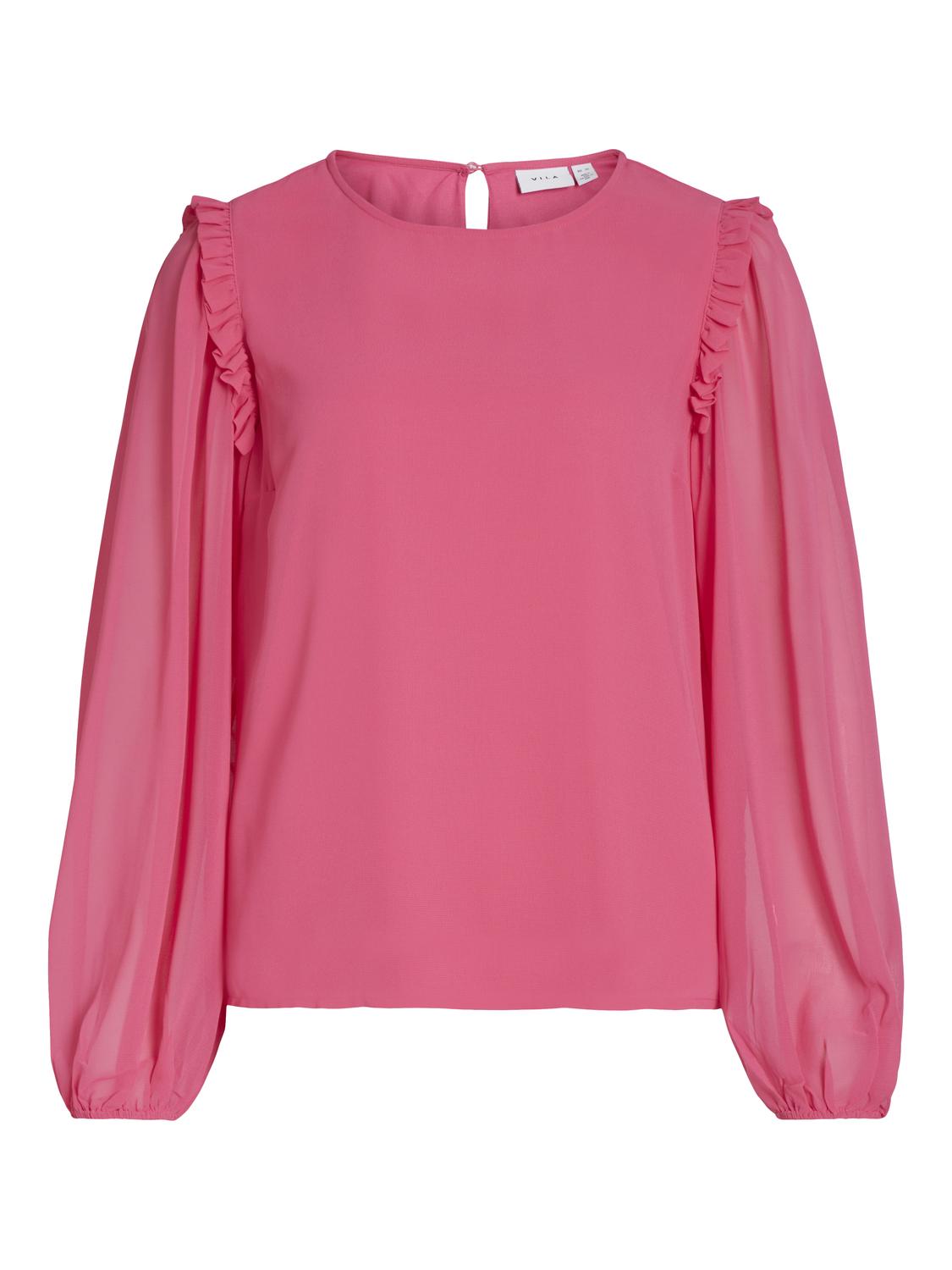 Blusa VINIMA Vila Fandango Pink 5