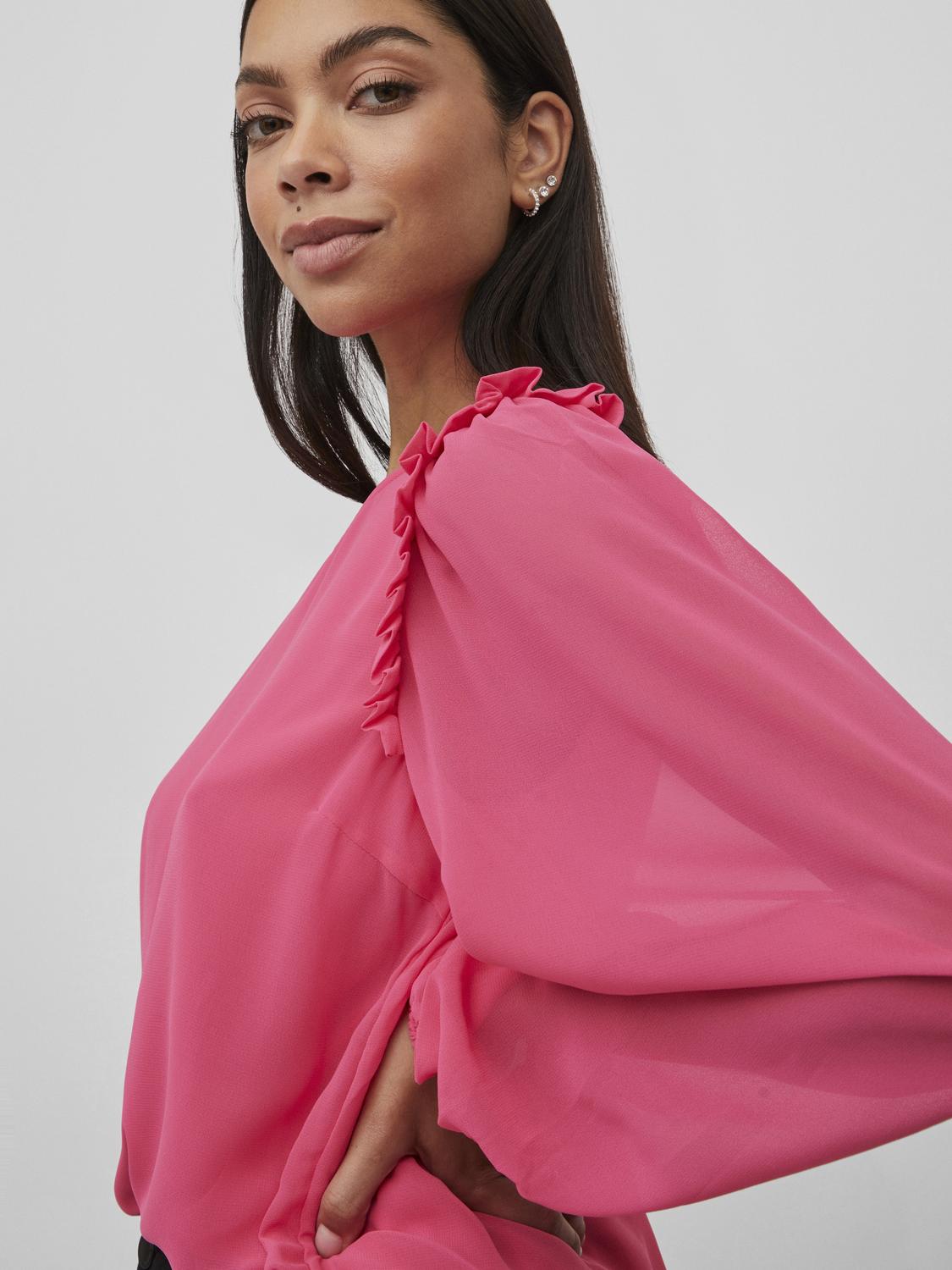 Blusa VINIMA Vila Fandango Pink 1