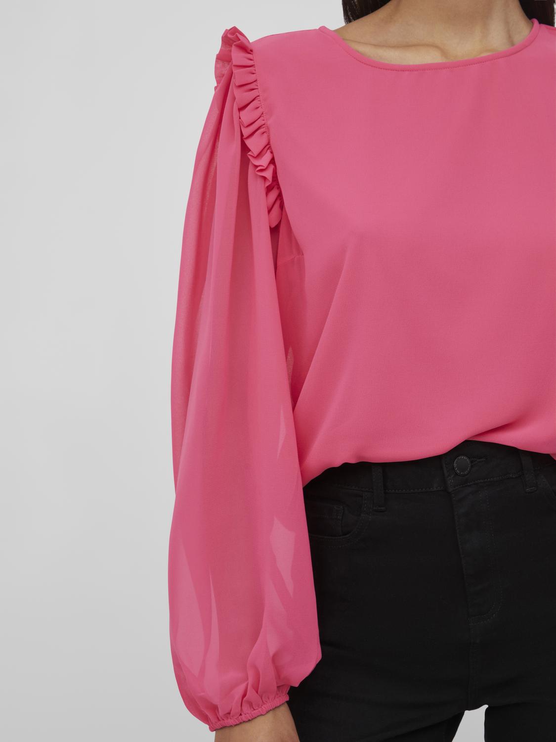 Blusa VINIMA Vila Fandango Pink 2