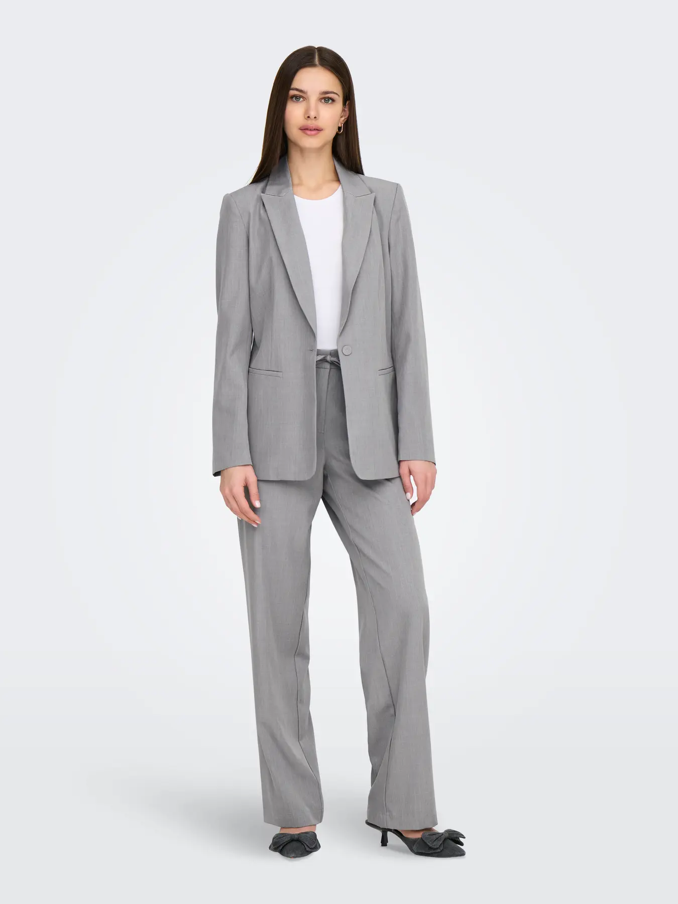 Blazer ONLMARINE Only Light Grey 3